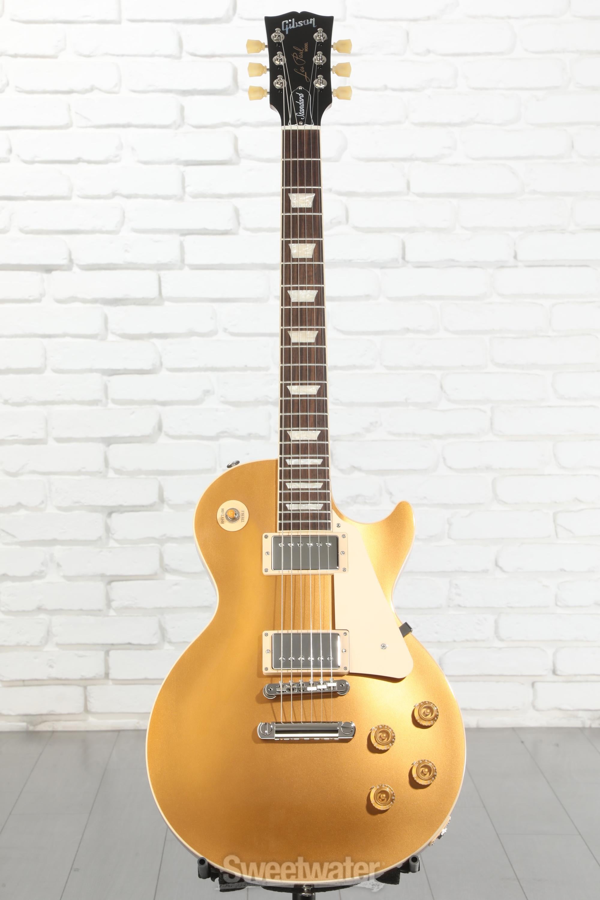 Gibson Les Paul Standard '50s Electric Guitar - Gold Top | Sweetwater