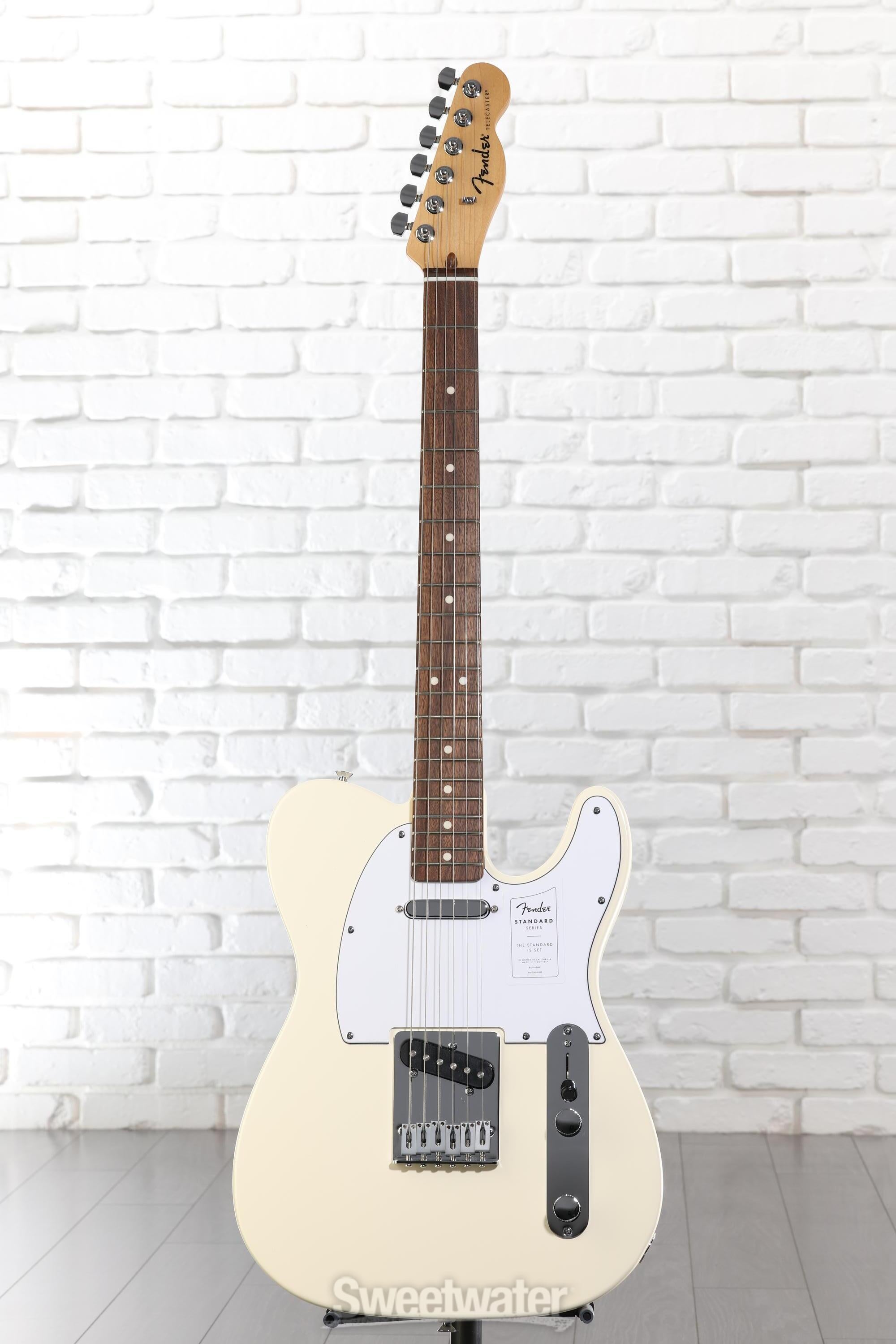 Fender Standard Telecaster Electric Guitar - Olympic White