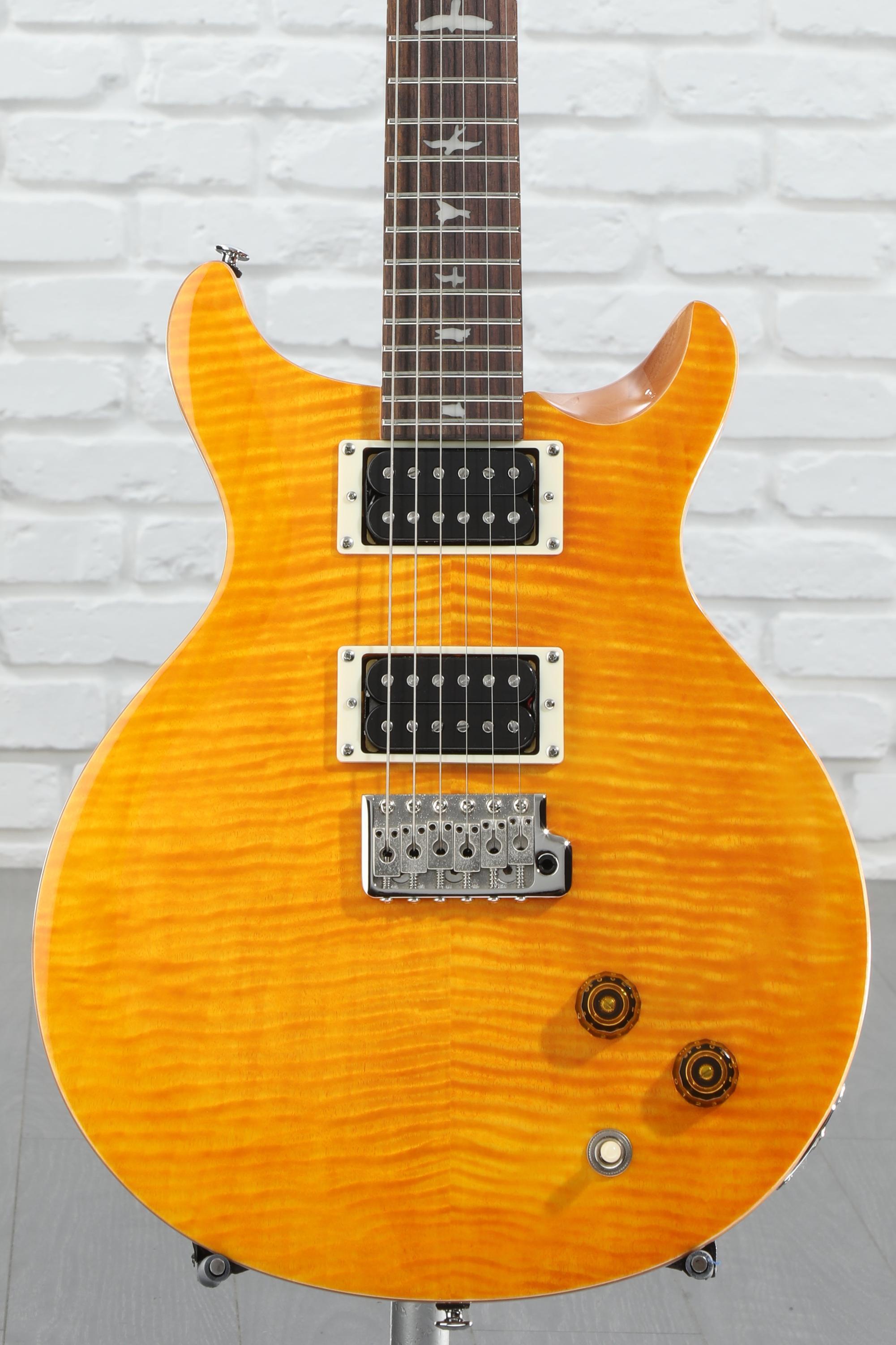 PRS SE Santana Electric Guitar - Santana Yellow | Sweetwater PRS SE Santana Electric Guitar - Santana Yellow | Sweetwater