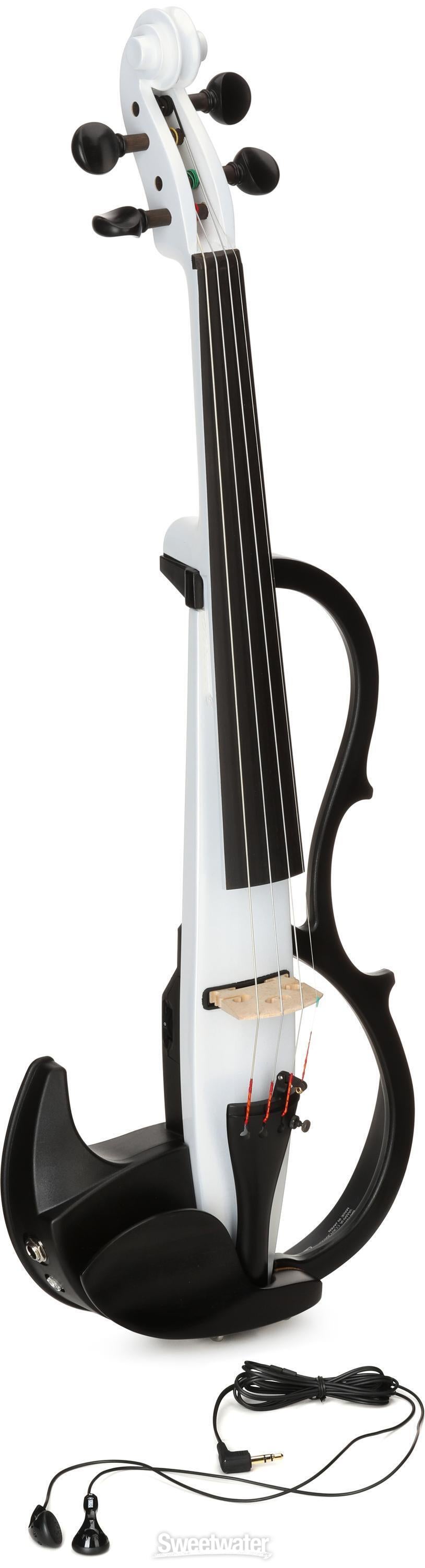Yamaha Silent Series SV-200 Electric Violin - Pearl White