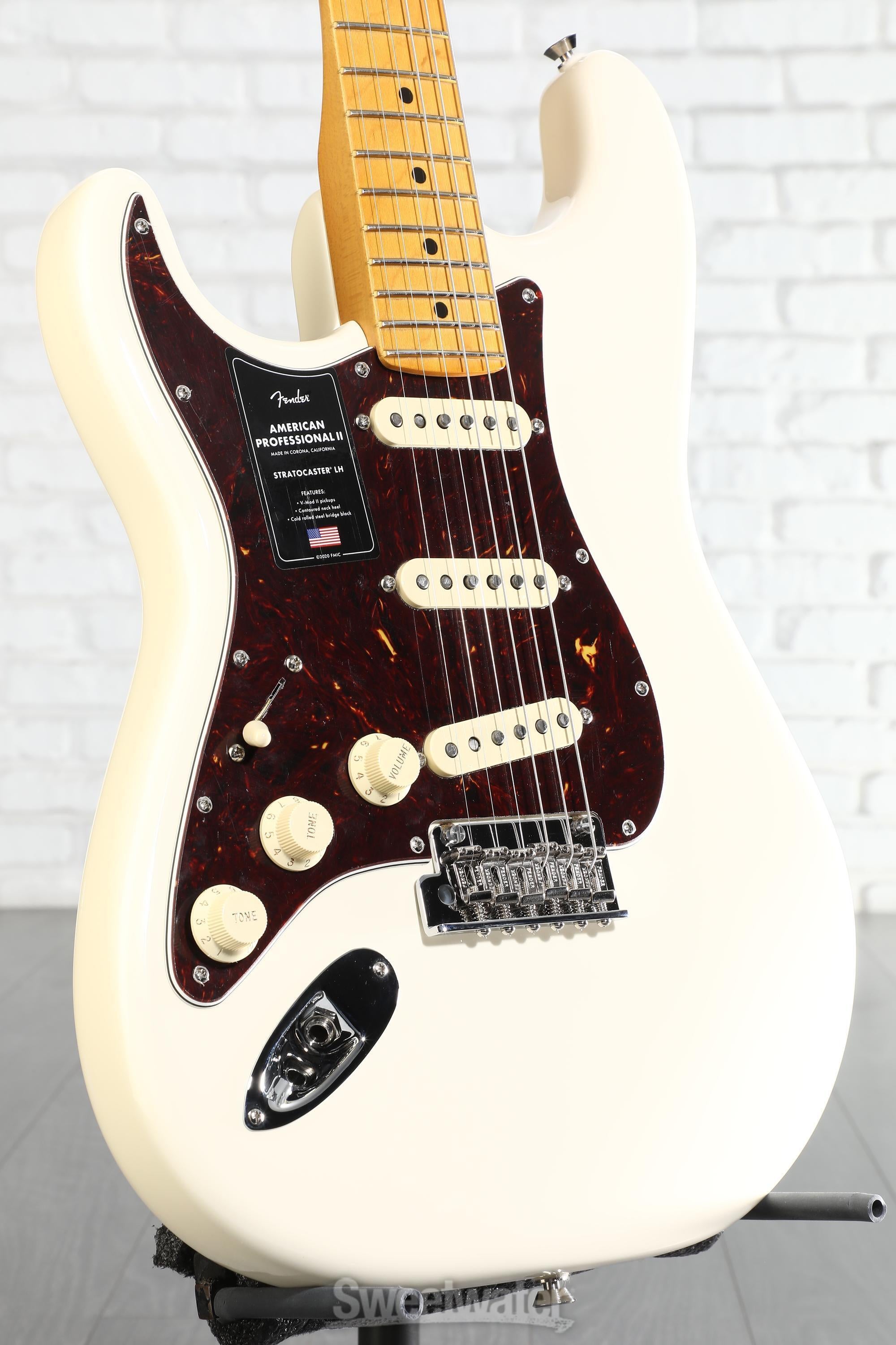 新春特価 Fender USA American Stratocaster LH Fender American Professional II Stratocaster Left-handed - Dark