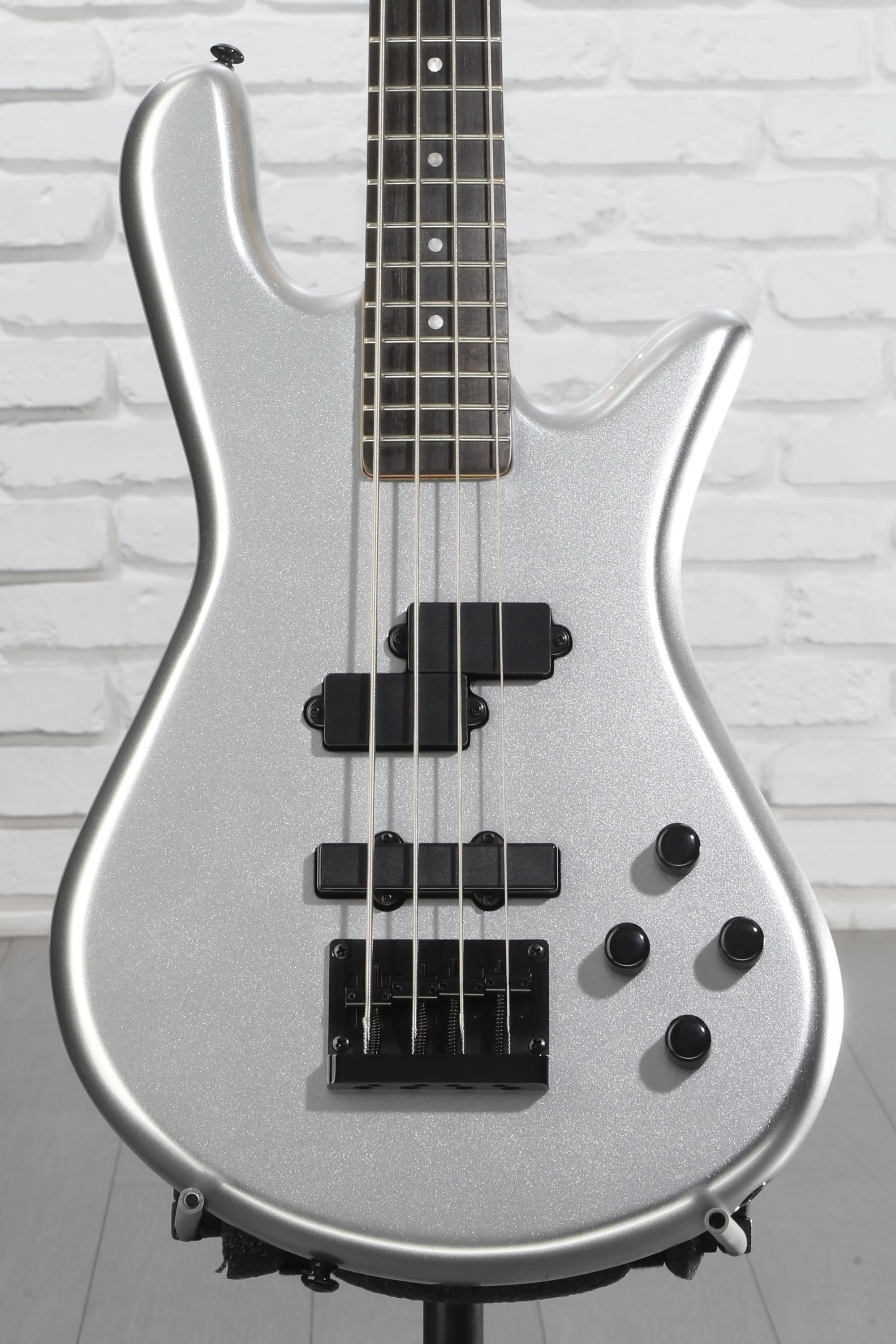 Spector Performer 4 Bass Guitar - Silver | Sweetwater