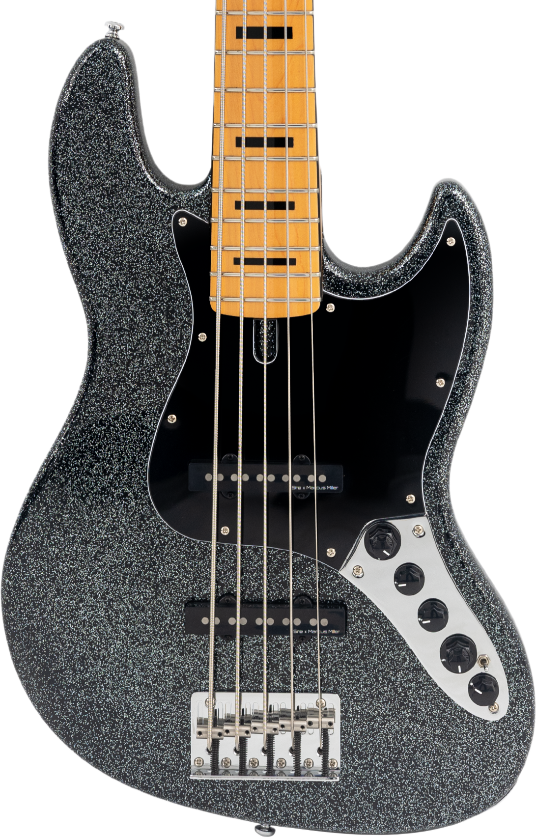 ベース SIRE V7 5st ALDER BLACK 2nd generation Sire Marcus Miller V7 2nd Generation Alder 5-string Electric