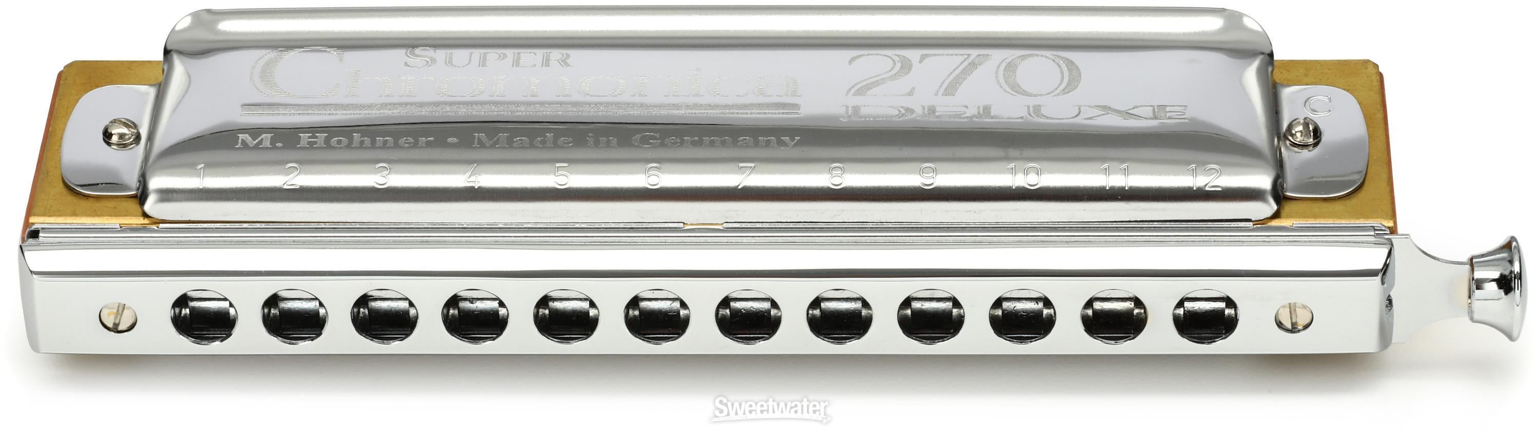 Hohner Super Chromonica 270 Deluxe - Key of C Reviews | Sweetwater