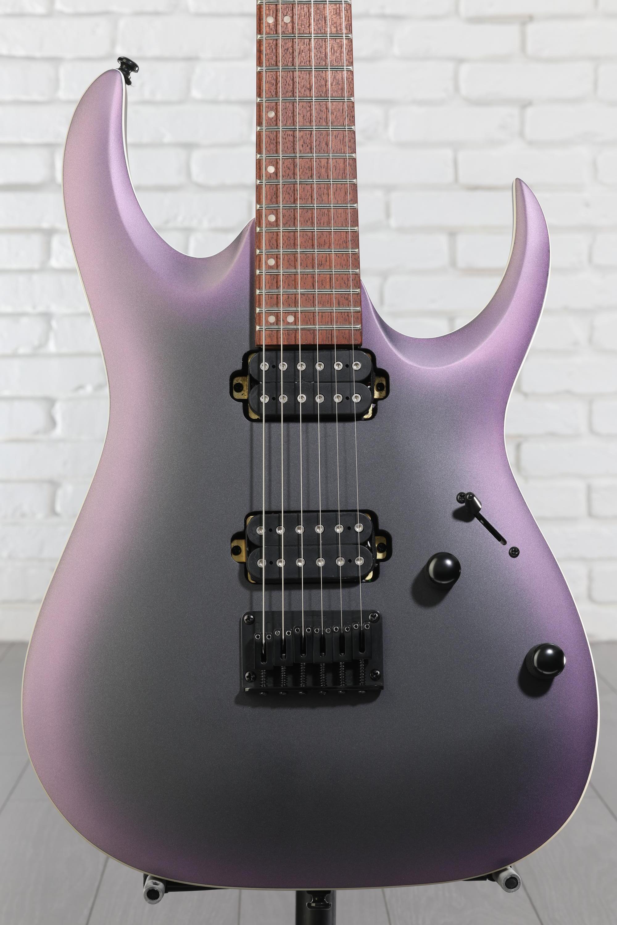 Ibanez Standard RGA42EX Electric Guitar - Black Aurora Burst Matte