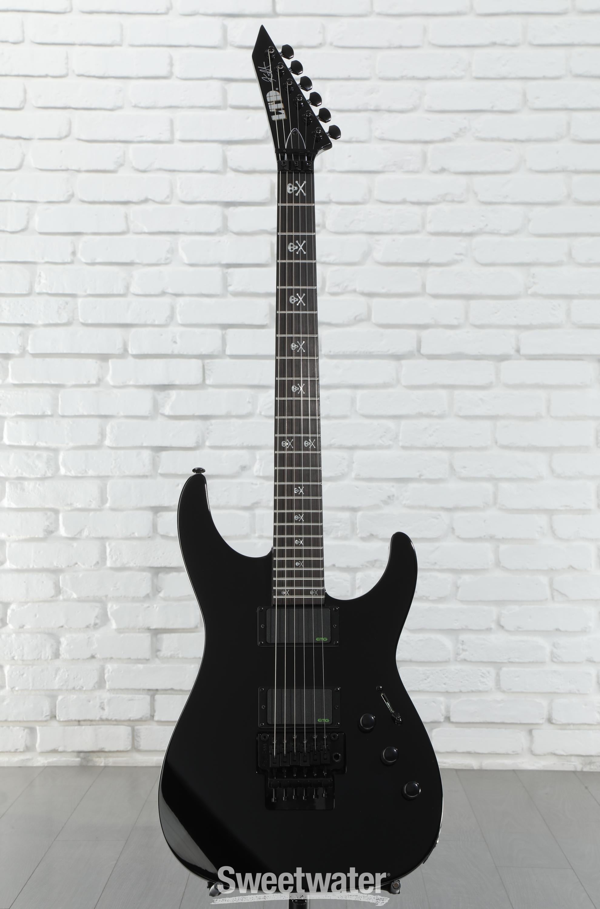 ESP LTD Kirk Hammett Signature KH-602 - Black | Sweetwater