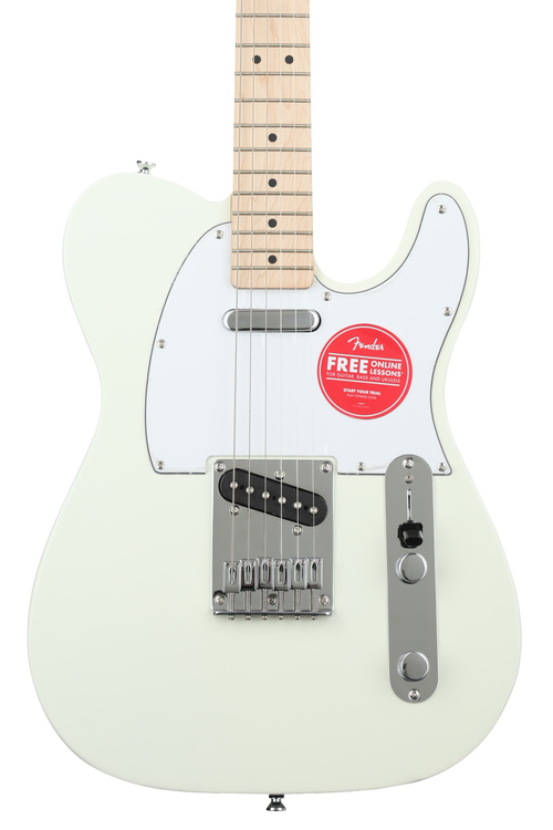 Squier Affinity Series Telecaster - Arctic White with Maple