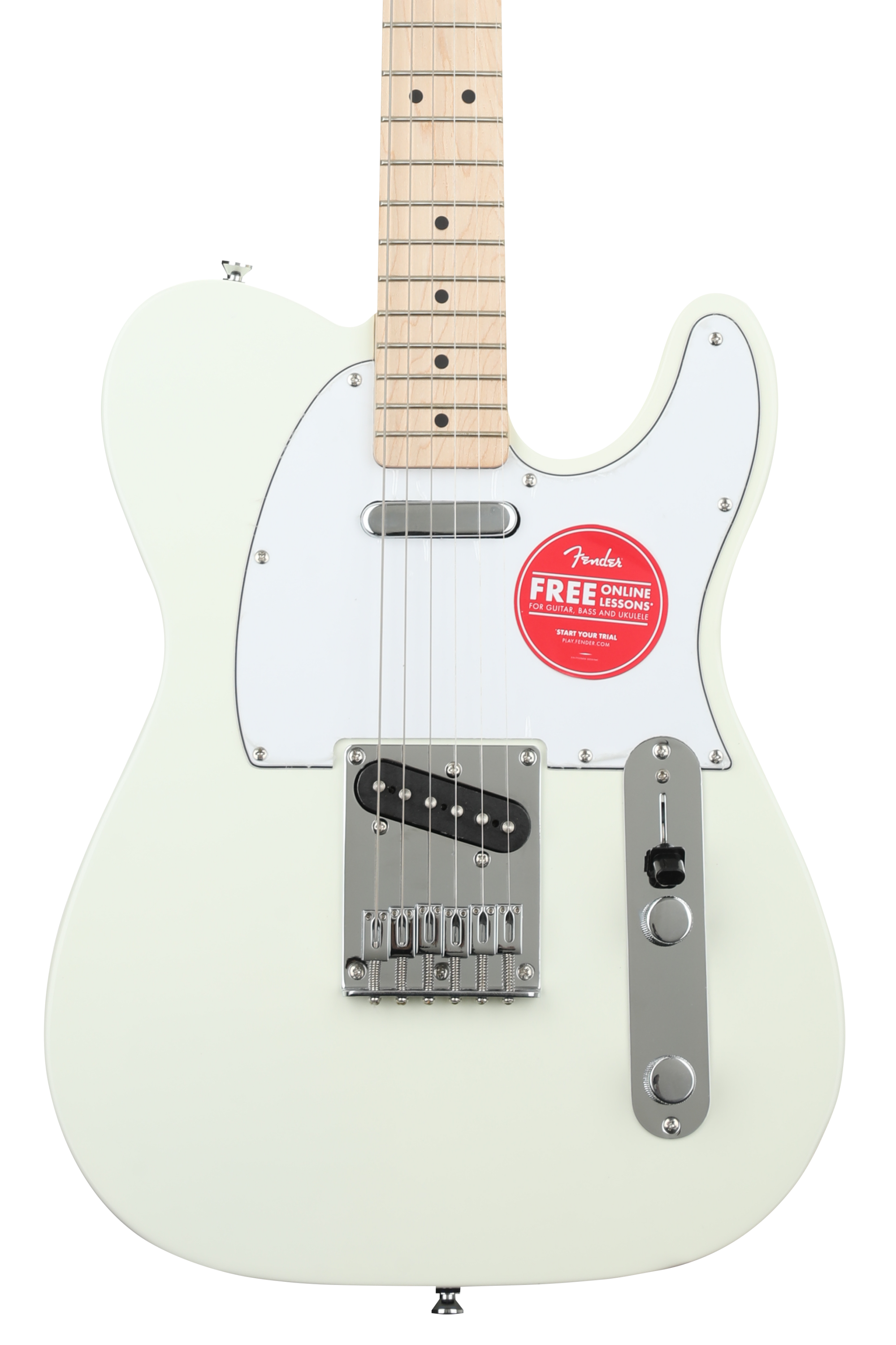 Squier Affinity Series Telecaster - Arctic White with Maple Fingerboard