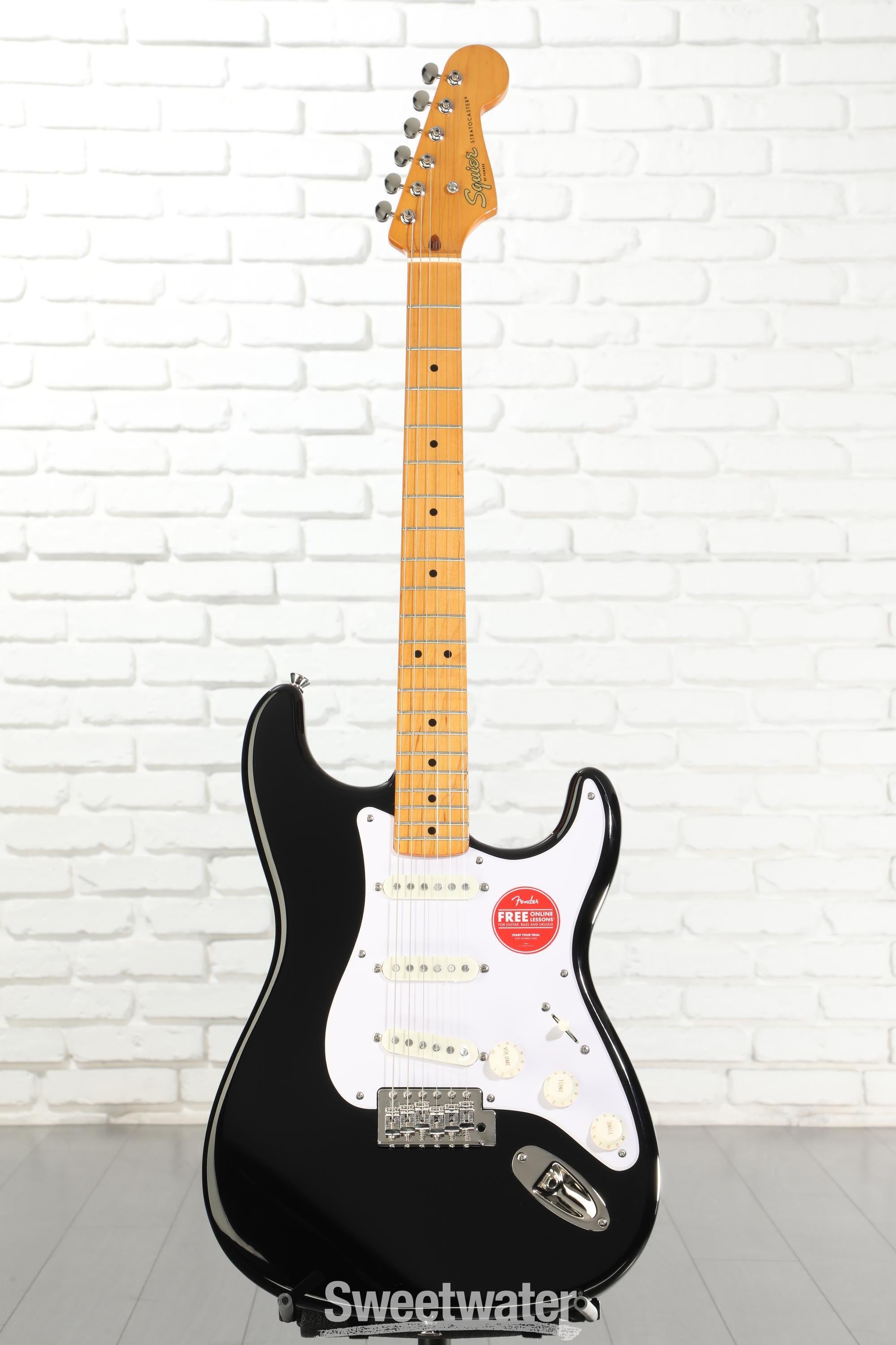 Squier Classic Vibe '50s Stratocaster - Black | Sweetwater