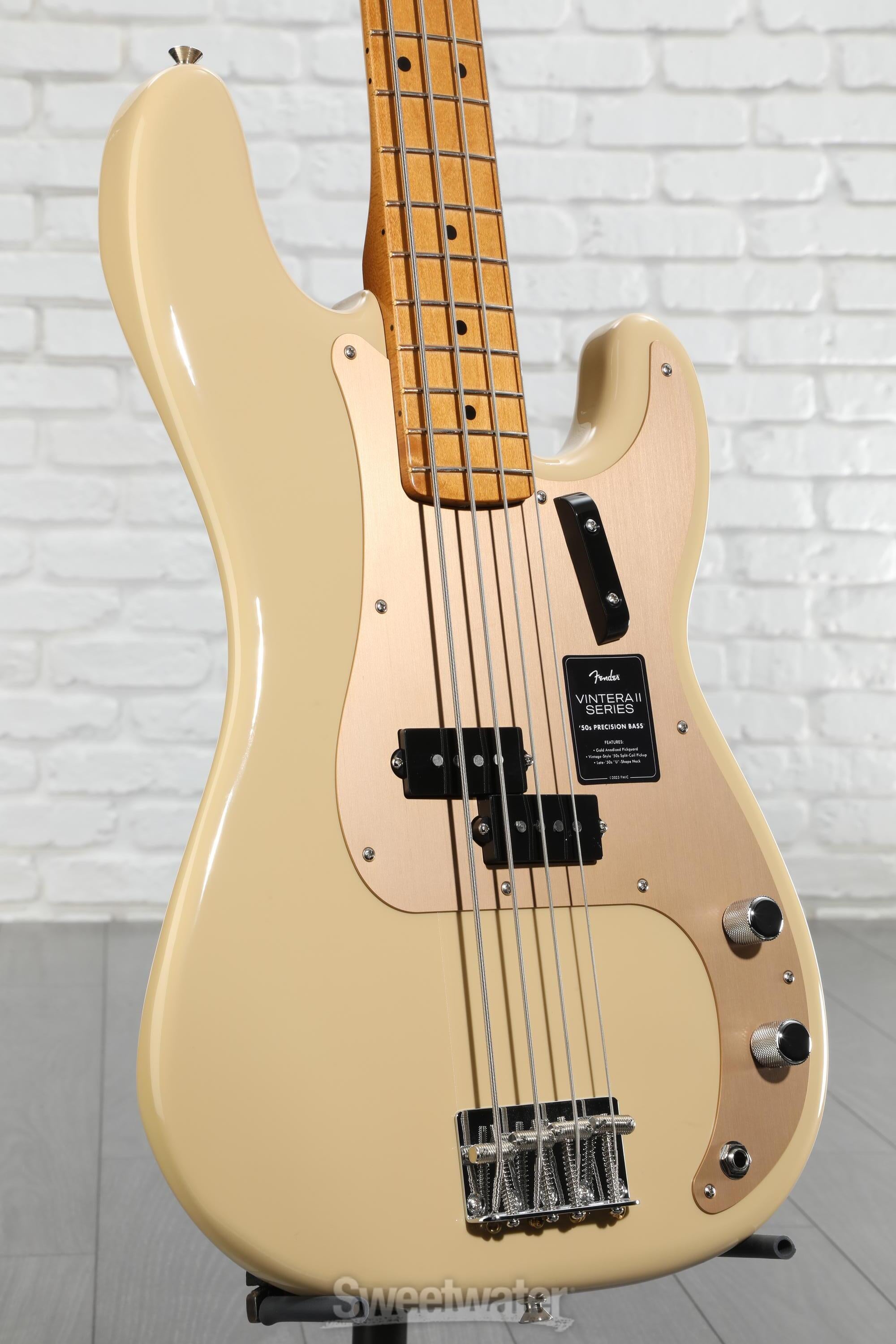 Fender Vintera II '50s Precision Bass - Desert Sand | Sweetwater