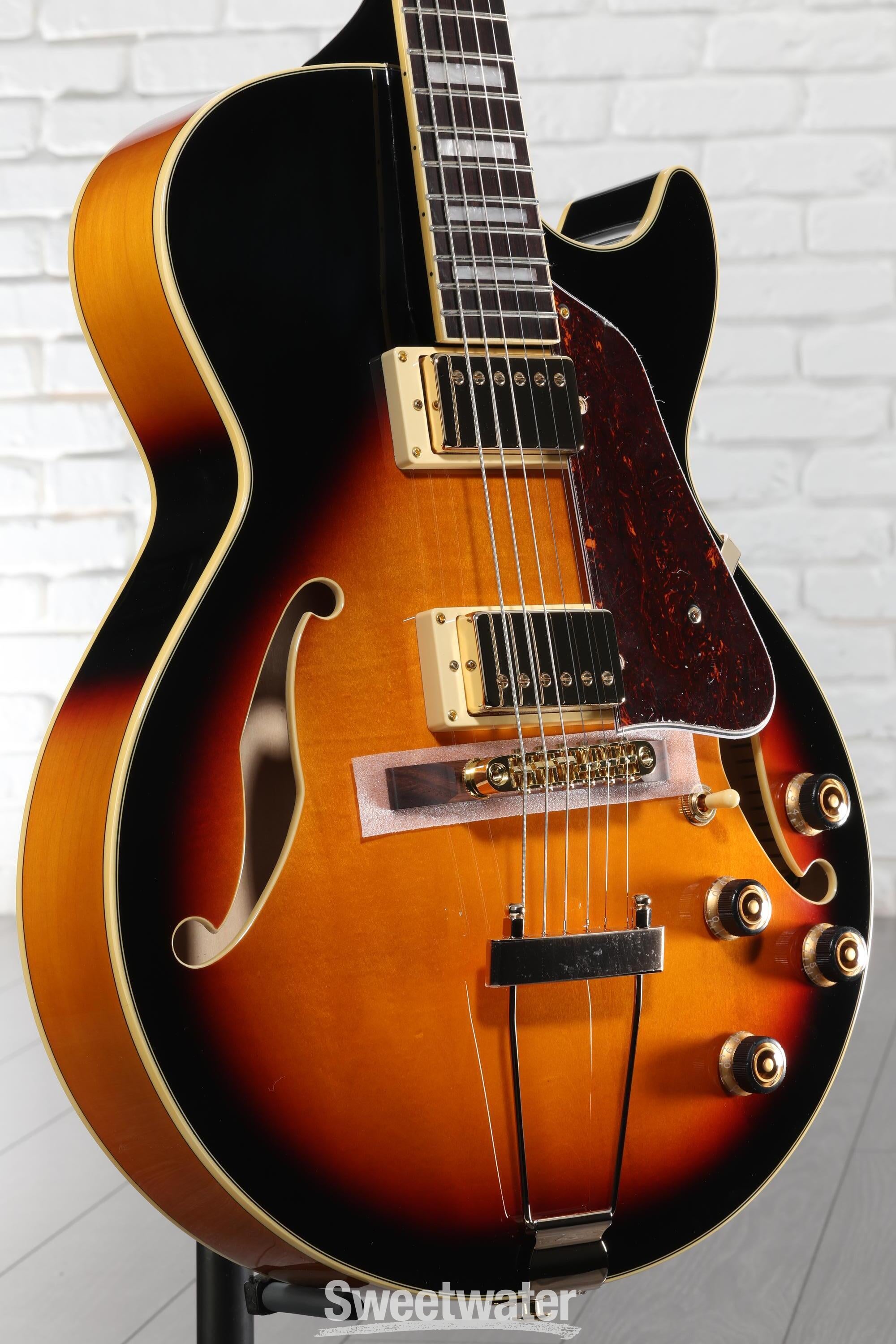 Ibanez Artcore AG75G Hollowbody Electric Guitar - Brown Sunburst
