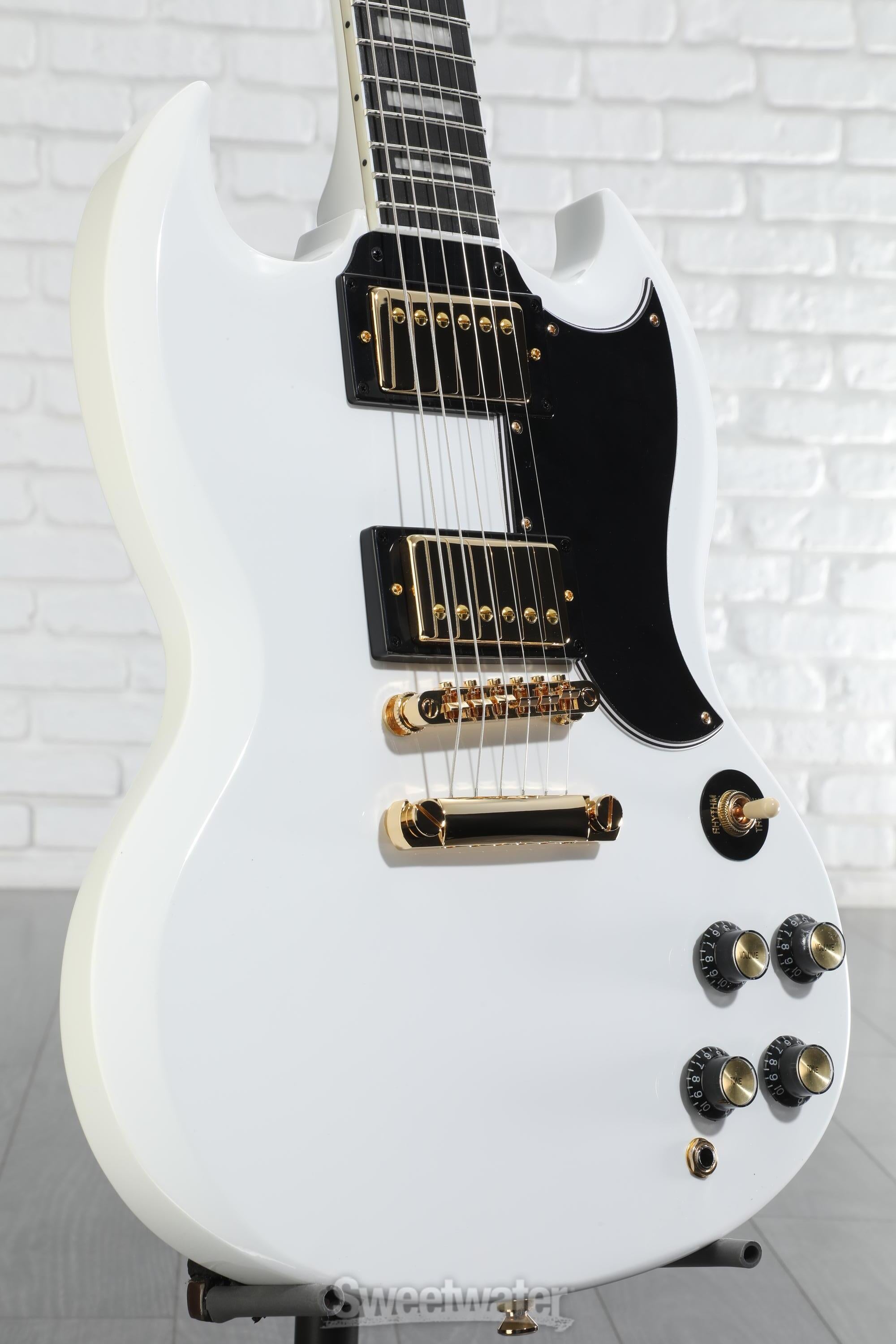 Epiphone SG Custom Electric Guitar - Alpine White | Sweetwater