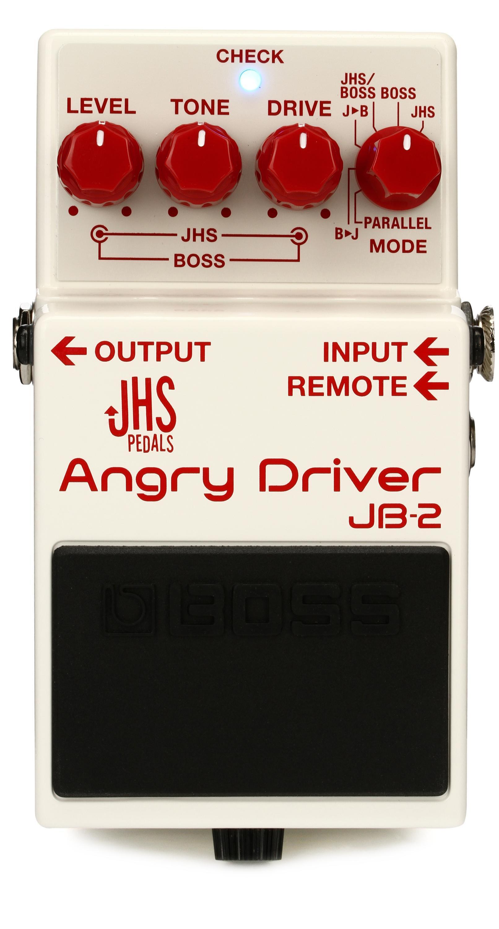 Bundled Item: Boss JB-2 Angry Driver Overdrive Pedal