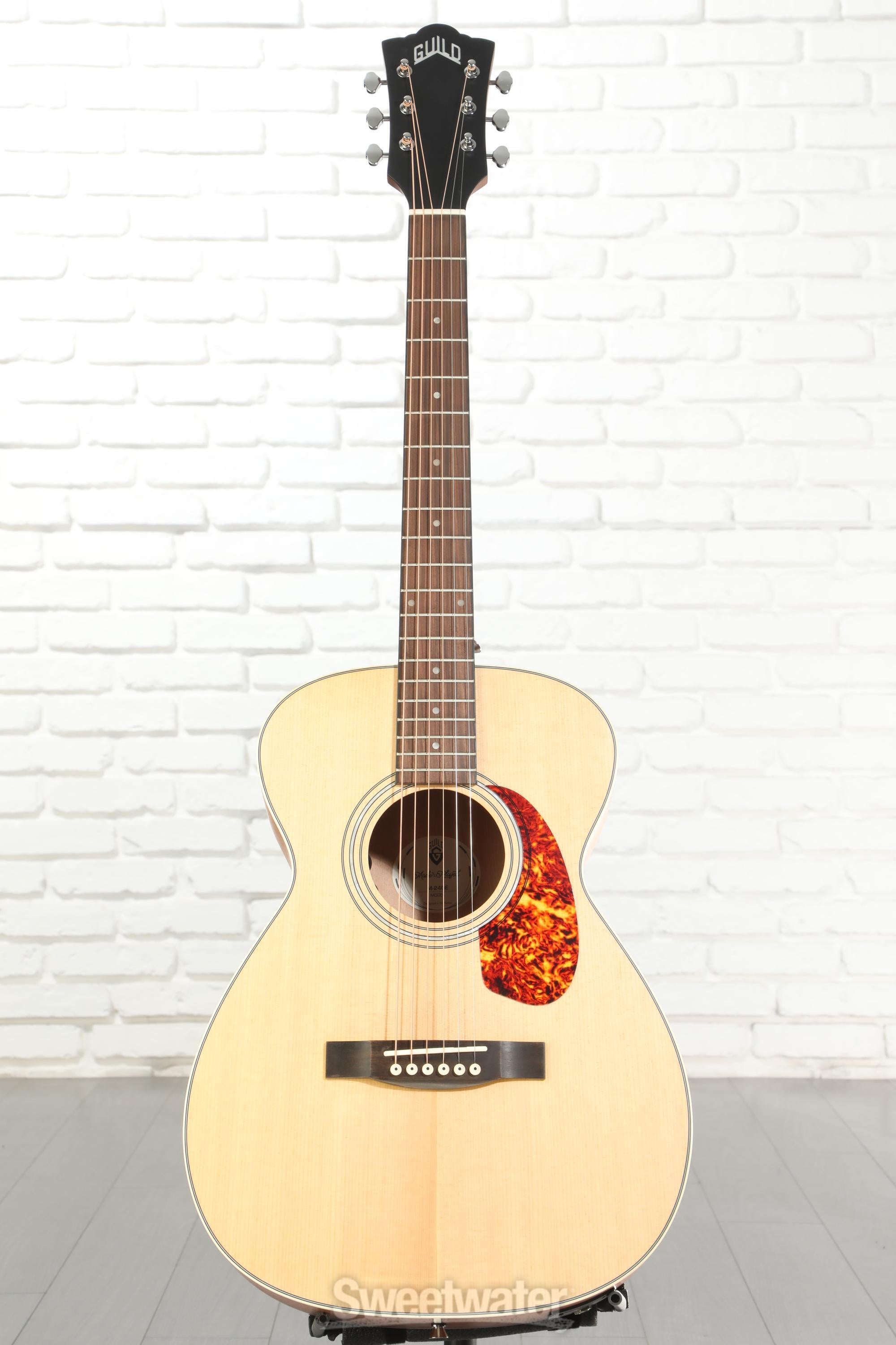 Guild M-240E Westerly Concert Acoustic-Electric Guitar - Natural