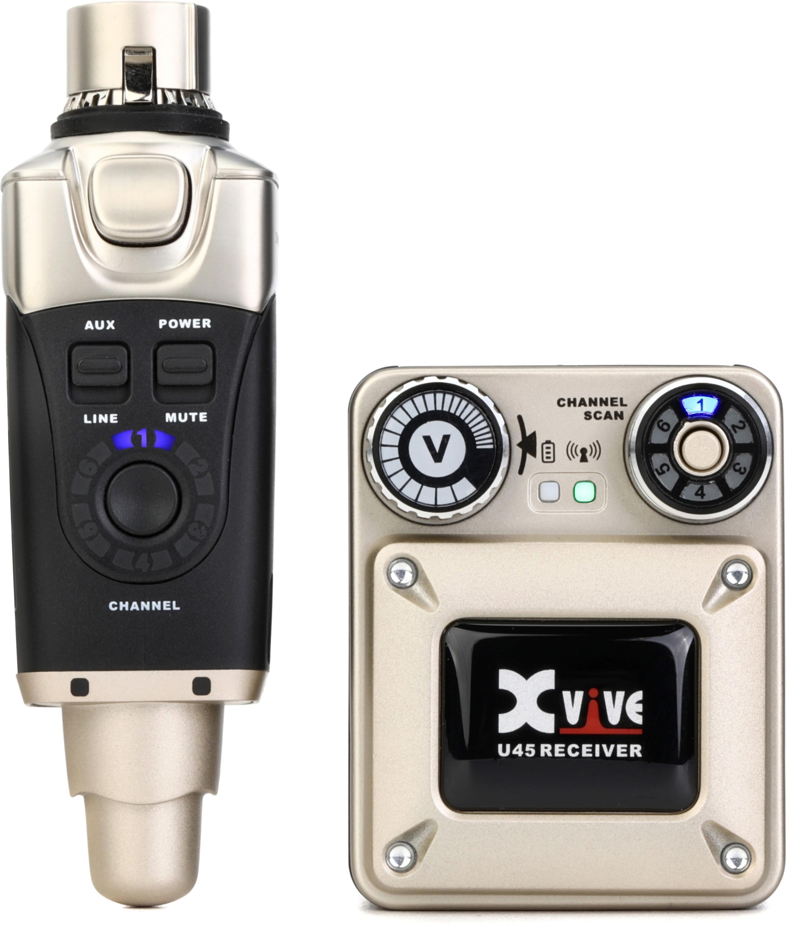 配信機器・PA機器・レコーディング機器 U4 XV-U4 IN-EAR MONITOR Wireless System Amazon.com: Xvive Audio U4 Wireless In-Ear Monitor System