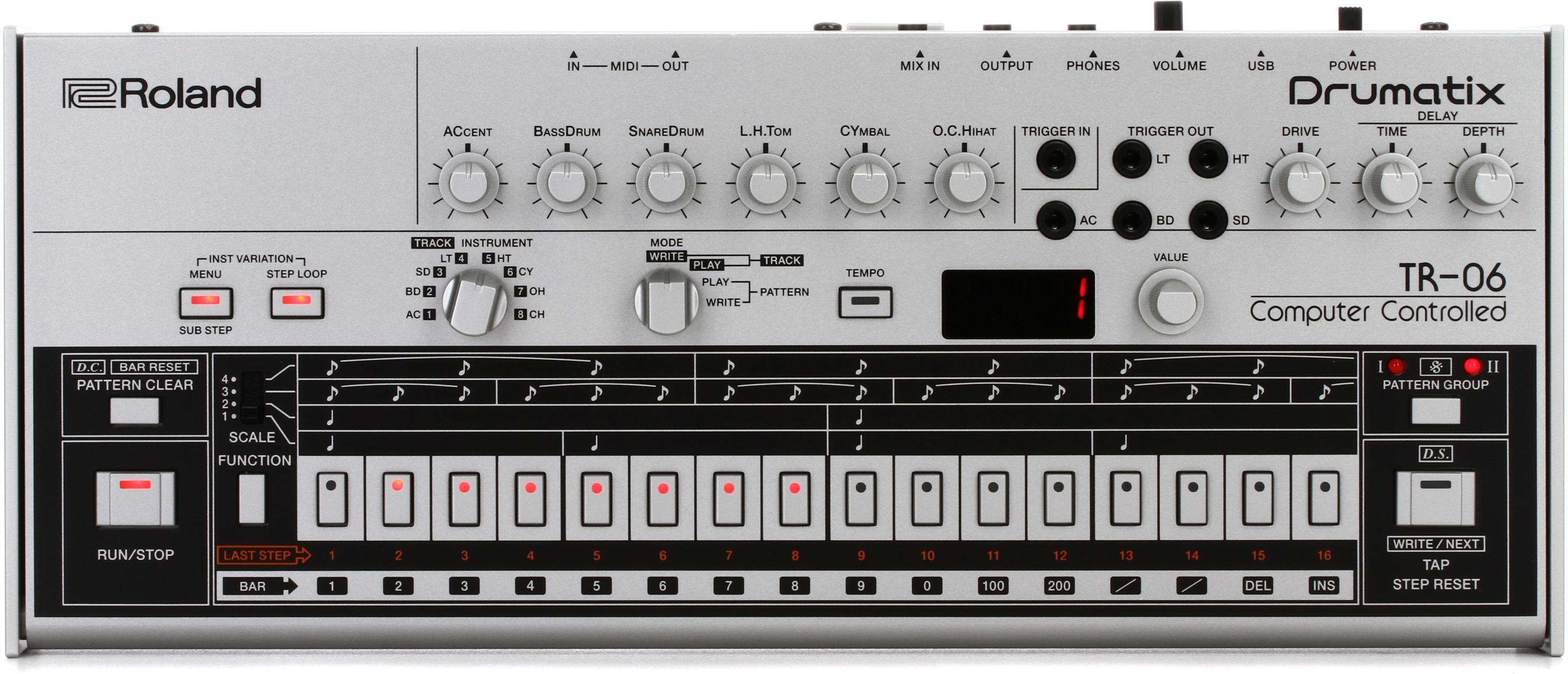 Roland TR-06 Drumatix Drum Machine | Sweetwater