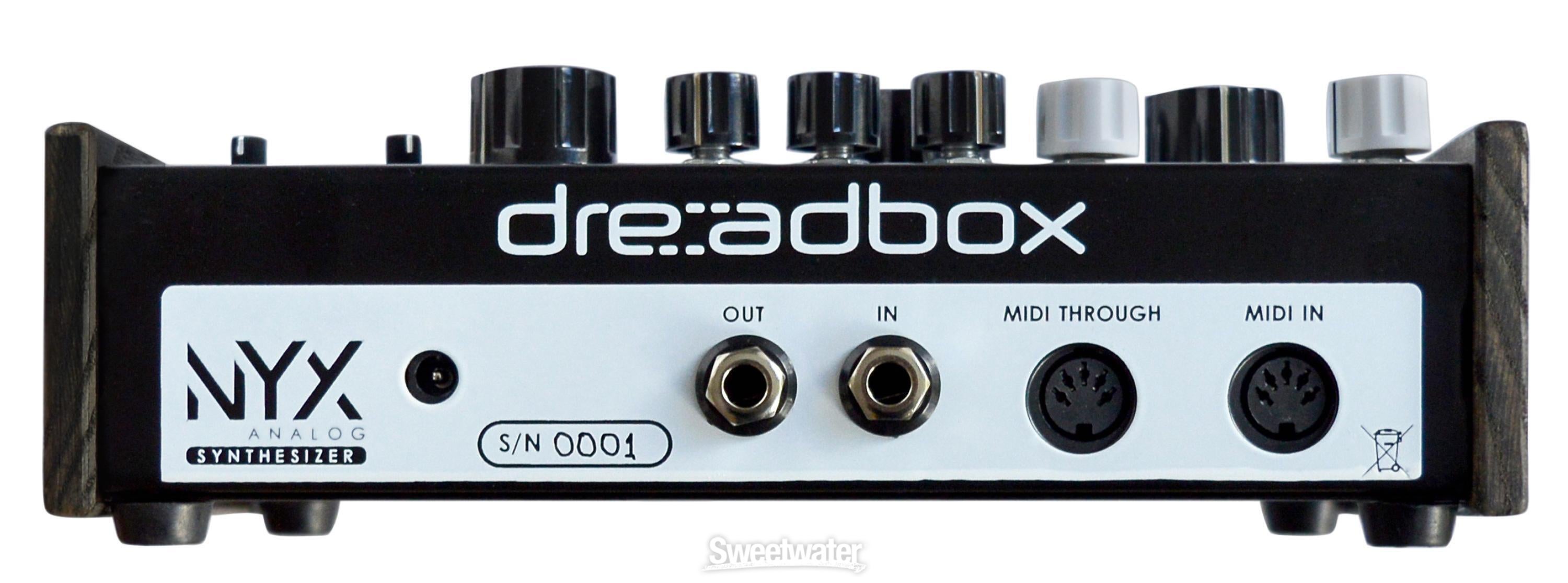 Dreadbox Nyx Paraphonic Analog Synthesizer with Reverb