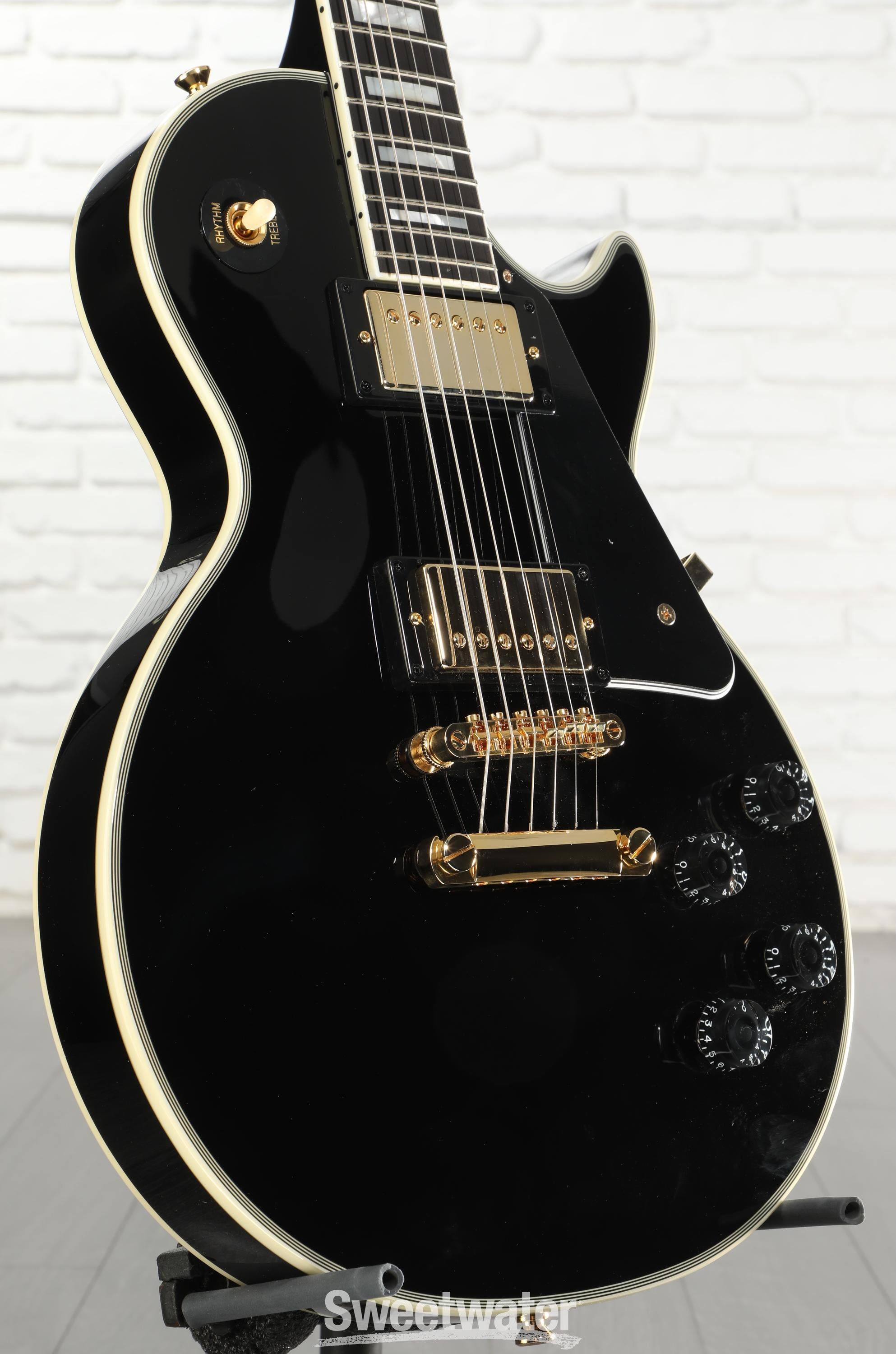 ギター Epiphone Les Paul Custom Gibson Custom Epiphone Inspired by Gibson Custom Les Paul Custom Electric Guitar