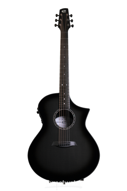 Composite Acoustics GX Grand Auditorium - High-gloss Carbon Burst Reviews |  Sweetwater