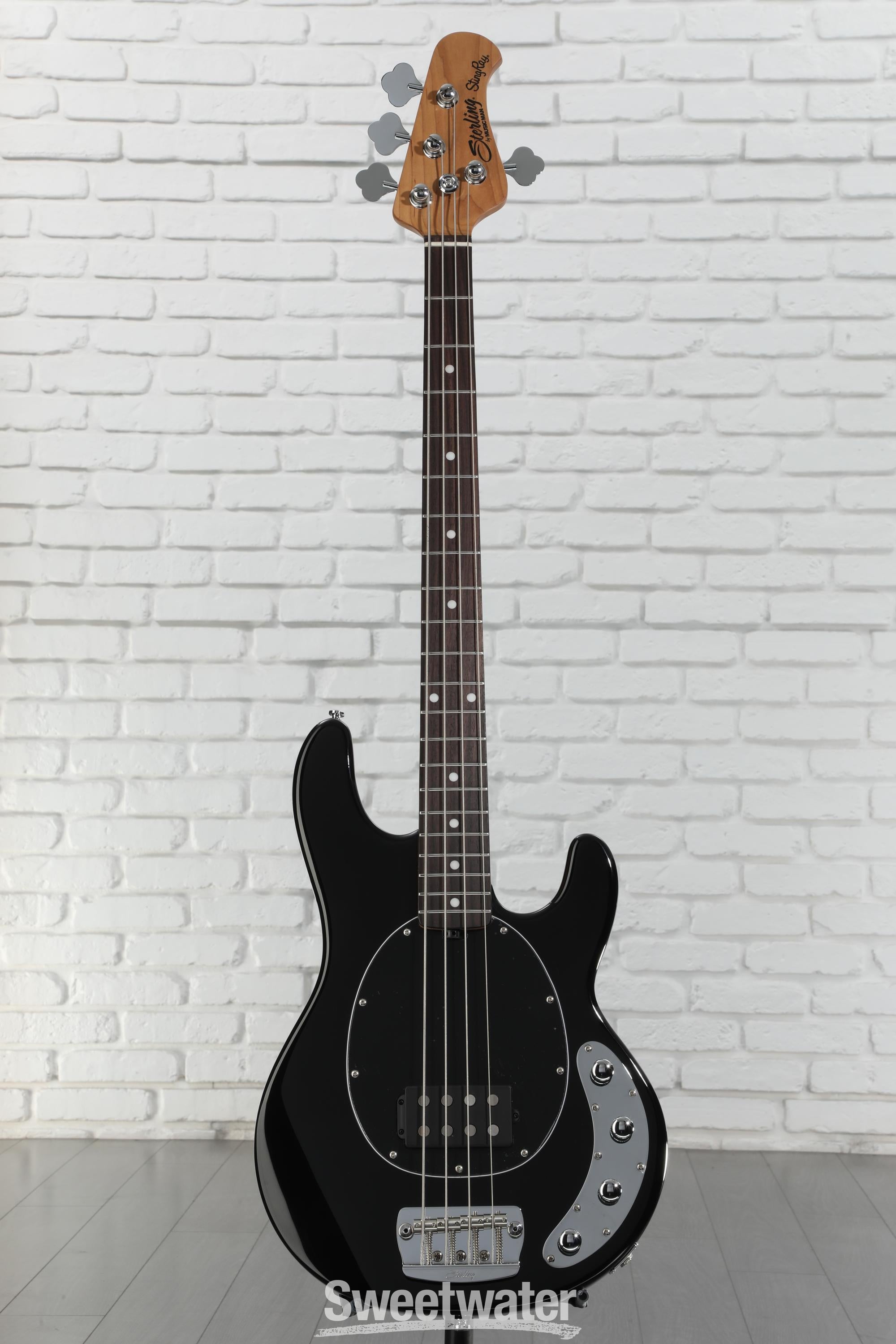 ベース Sterling by MUSIC MAN RAY34 LH Black Amazon | STERLING by Musicman Ray34 Black エレキベース