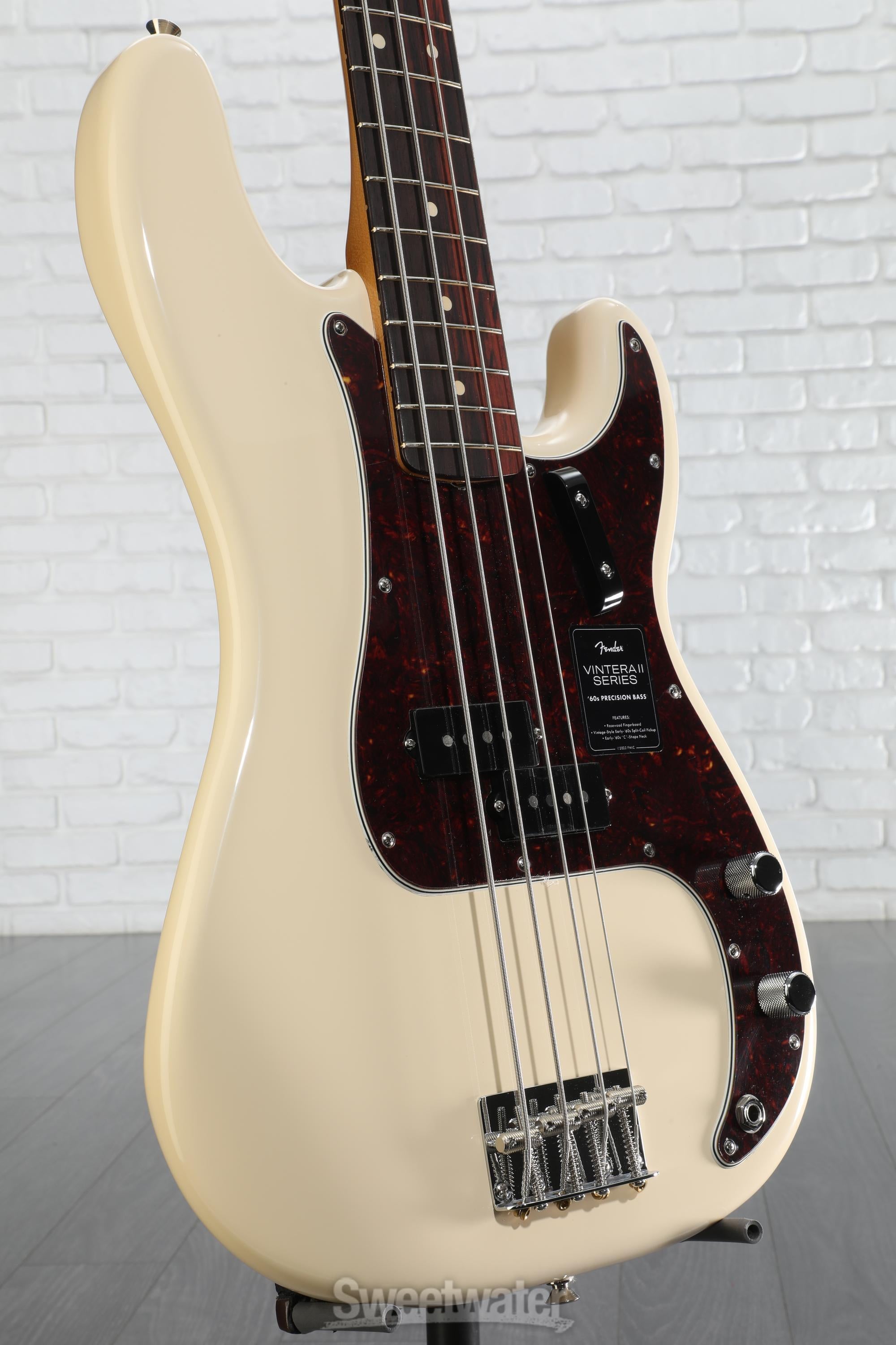 Fender Vintera II '60s Precision Bass - Olympic White