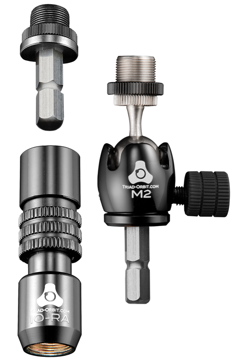 Triad-Orbit Micro 2/M2 Short-stem Orbital Mic Adapter with