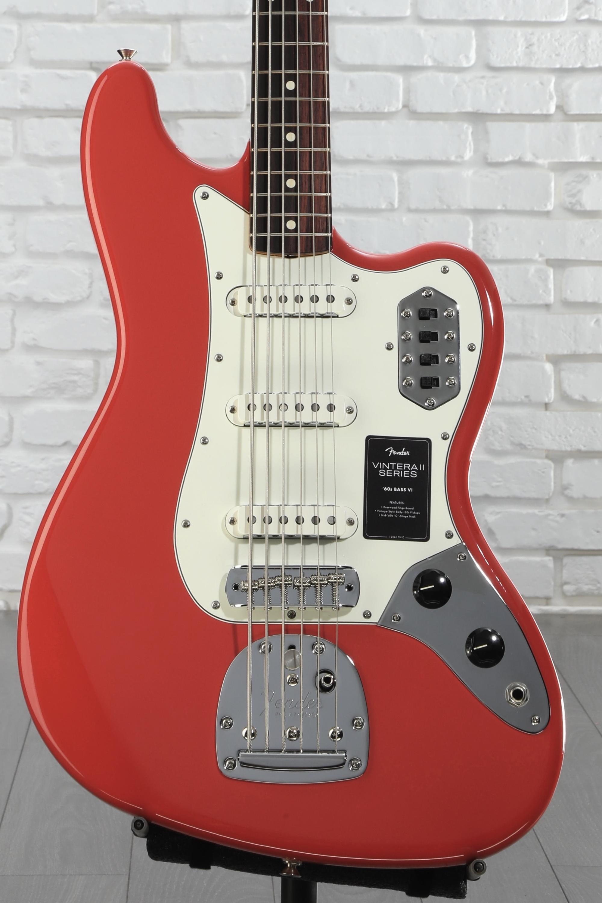 FENDER (フェンダー) / Vintera II ‘60s Bass VI Fender Vintera II '60s Bass VI 6-String Bass Guitar - Lake Placid