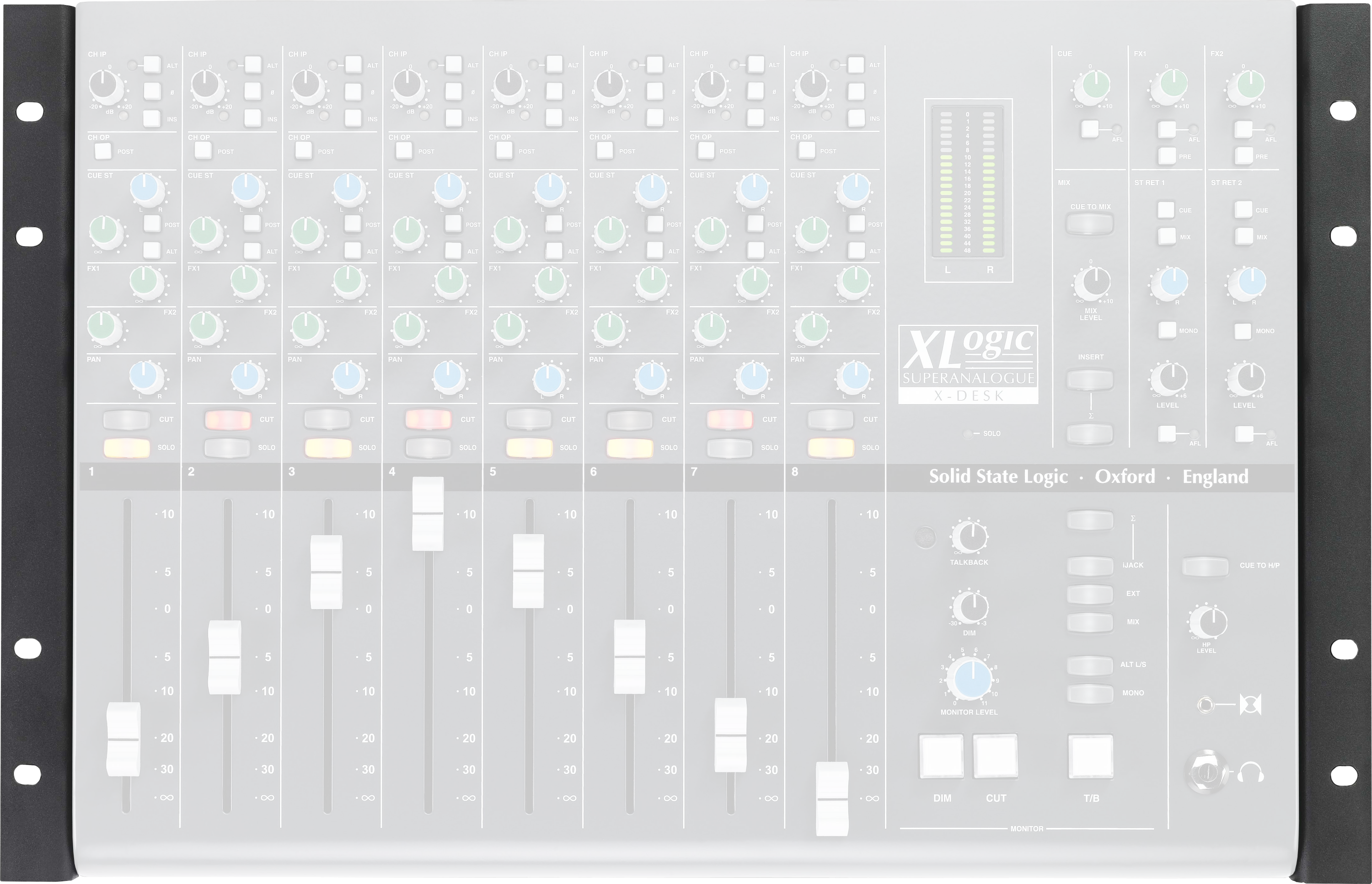 Solid State Logic ソリッドステートロジック X-DESK Solid State Logic Rack Kit for SSL X-Desk | Sweetwater