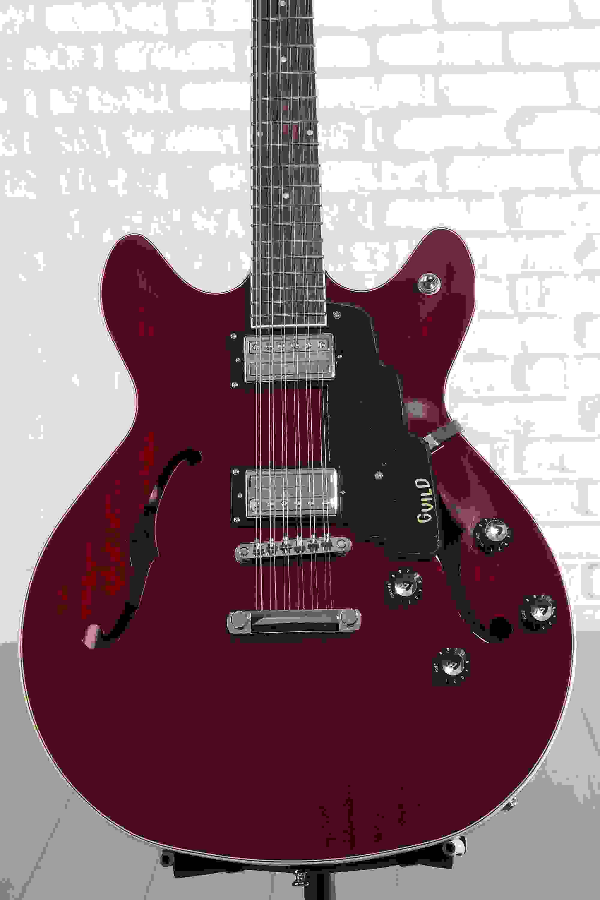 Guild Starfire I 12-ST 12-string Semi-hollow Electric Guitar - Cherry Red