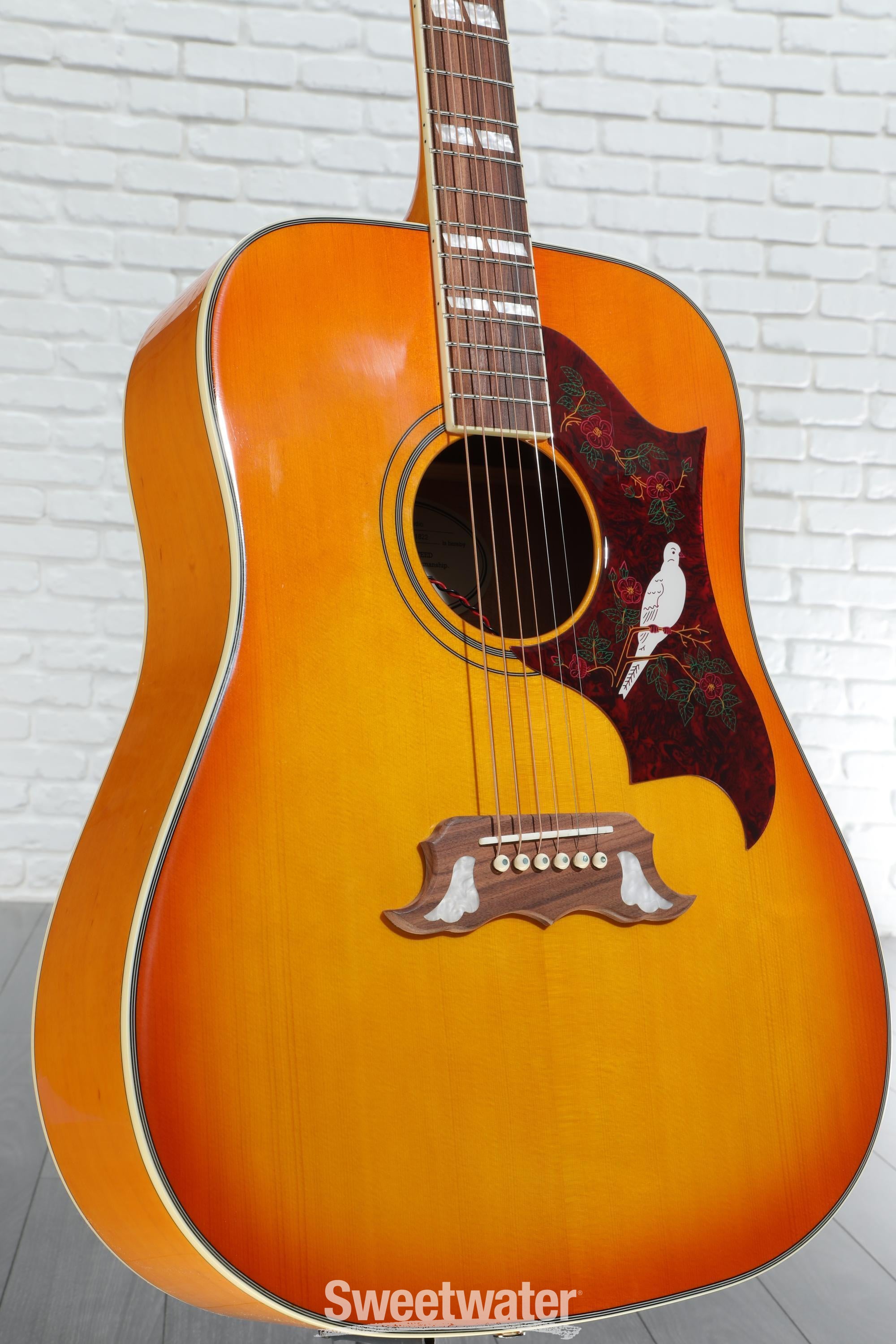Epiphone Dove Studio Acoustic-electric Guitar - Violin Burst