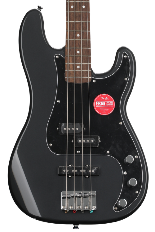 Squier Affinity Series Precision Bass - Charcoal Frost Metallic with Laurel  Fingerboard