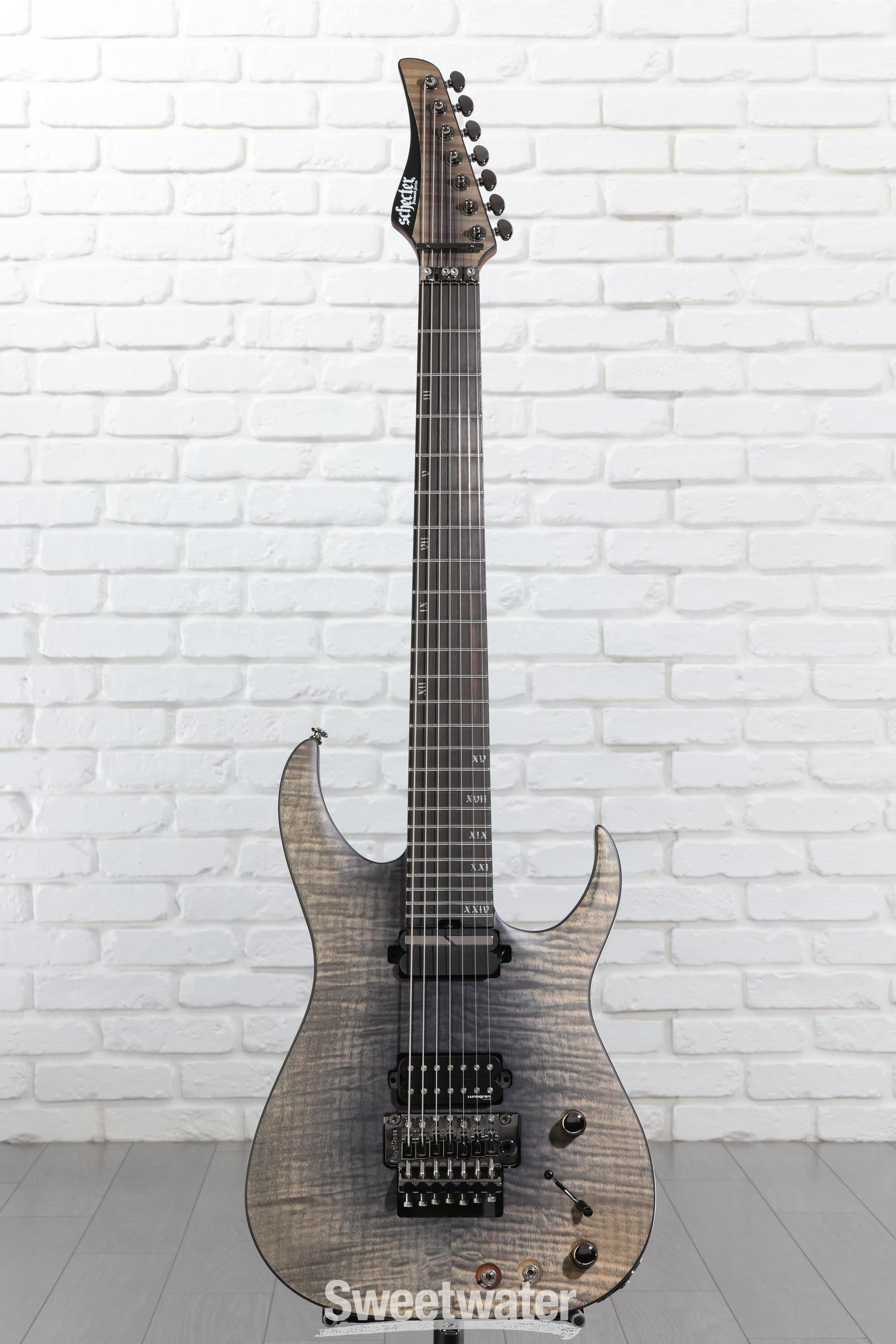 Schecter Banshee Mach-7 FR-S Electric Guitar - Fallout Burst