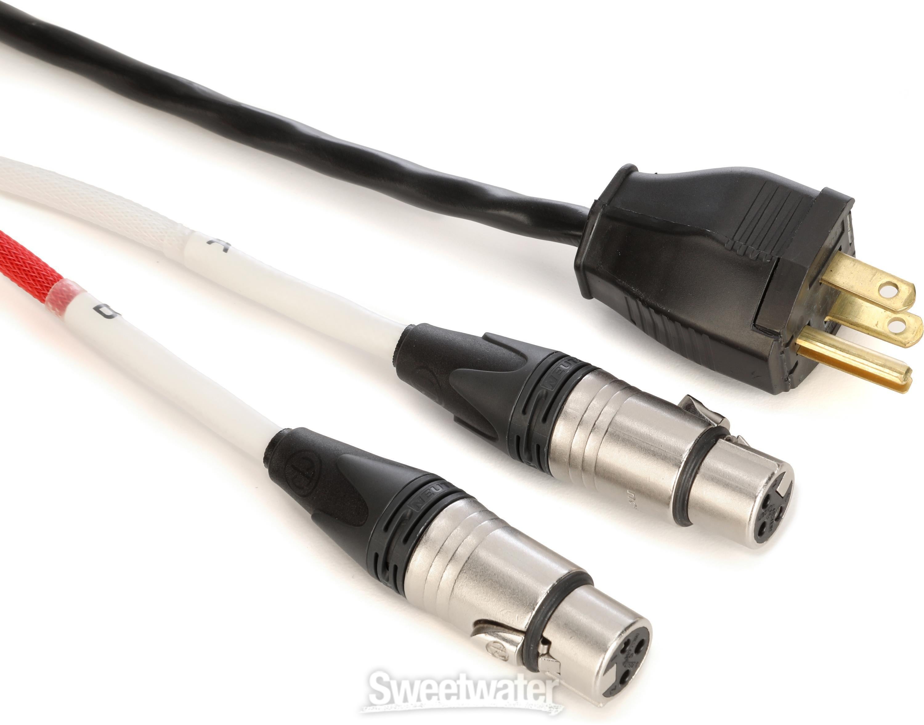 Pro Co Siamese Twin EC2 Dual XLR Audio + Edison to IEC Power Pro Co Siamese Twin EC2 Dual XLR Audio + Edison to IEC Power