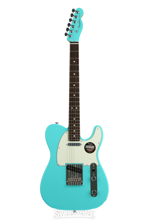 Fender Limited Edition American Standard Telecaster - Seafoam Green,  Painted Headcap