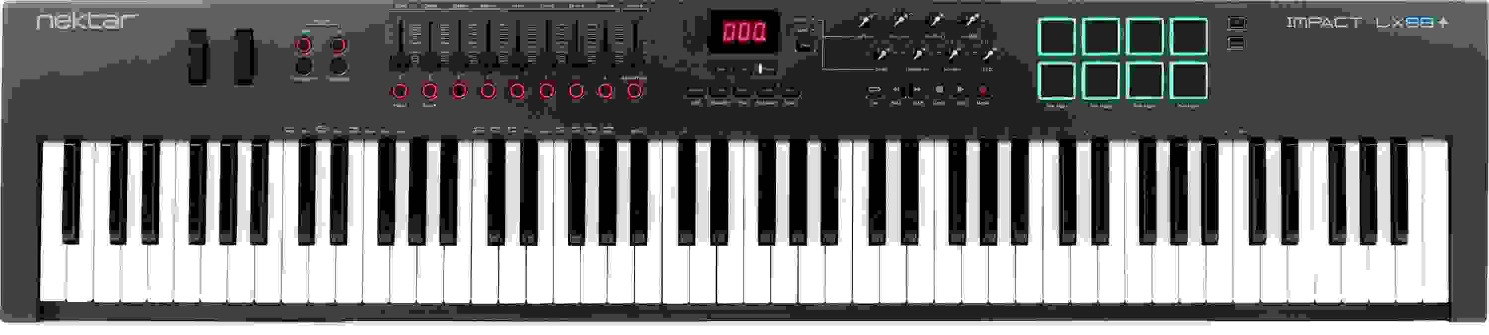 Nektar Impact LX88+ 88key Keyboard Controller Sweetwater