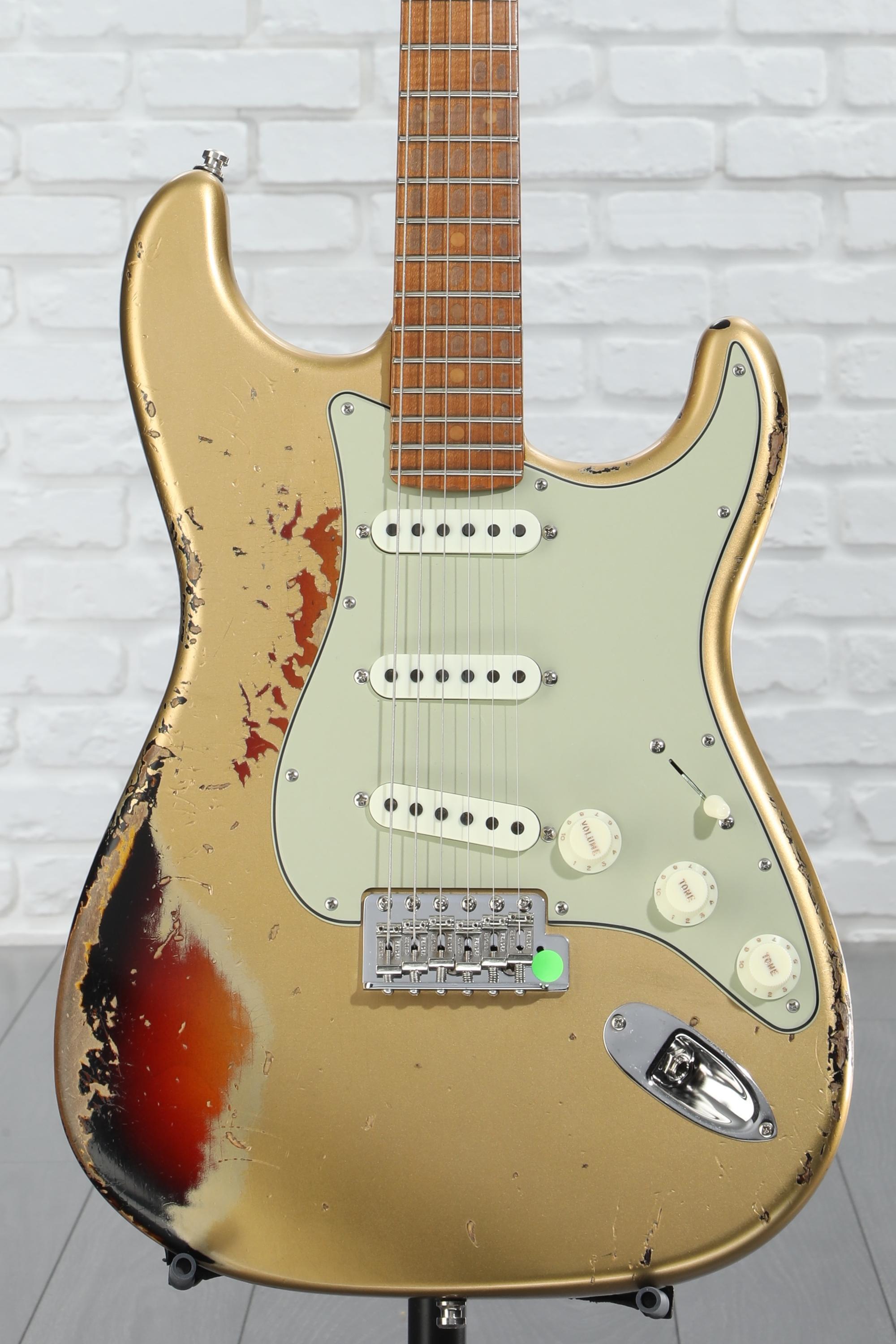 ギター Ultimate Relic 3 Sunburst Stratocaster Fender Custom Shop 1960s Stratocaster Ultimate Relic