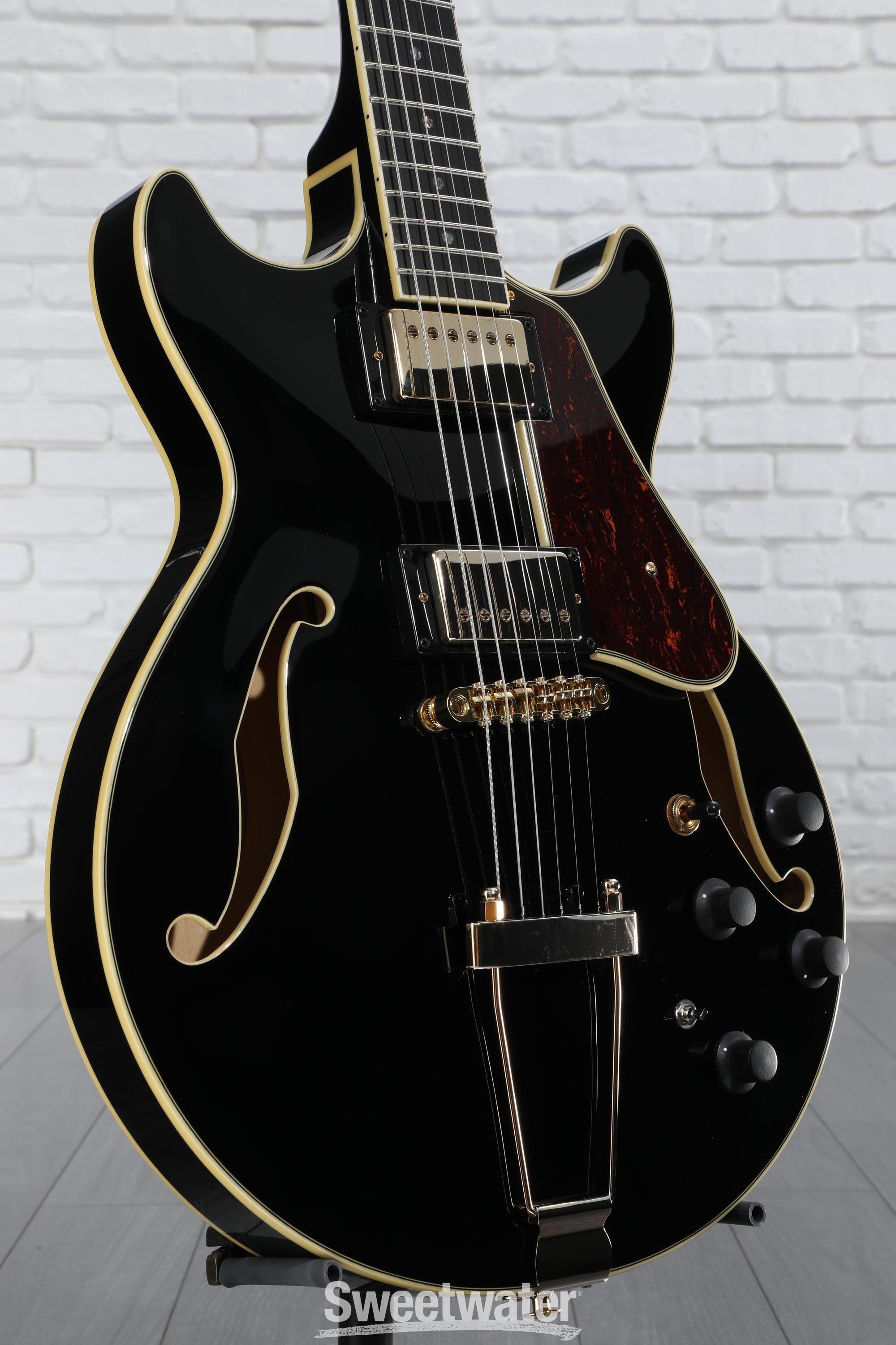 g*n様 Ibanez AMH90ブラック Ibanez Artcore AMH90 Full-Hollowbody Electric Guitar Black