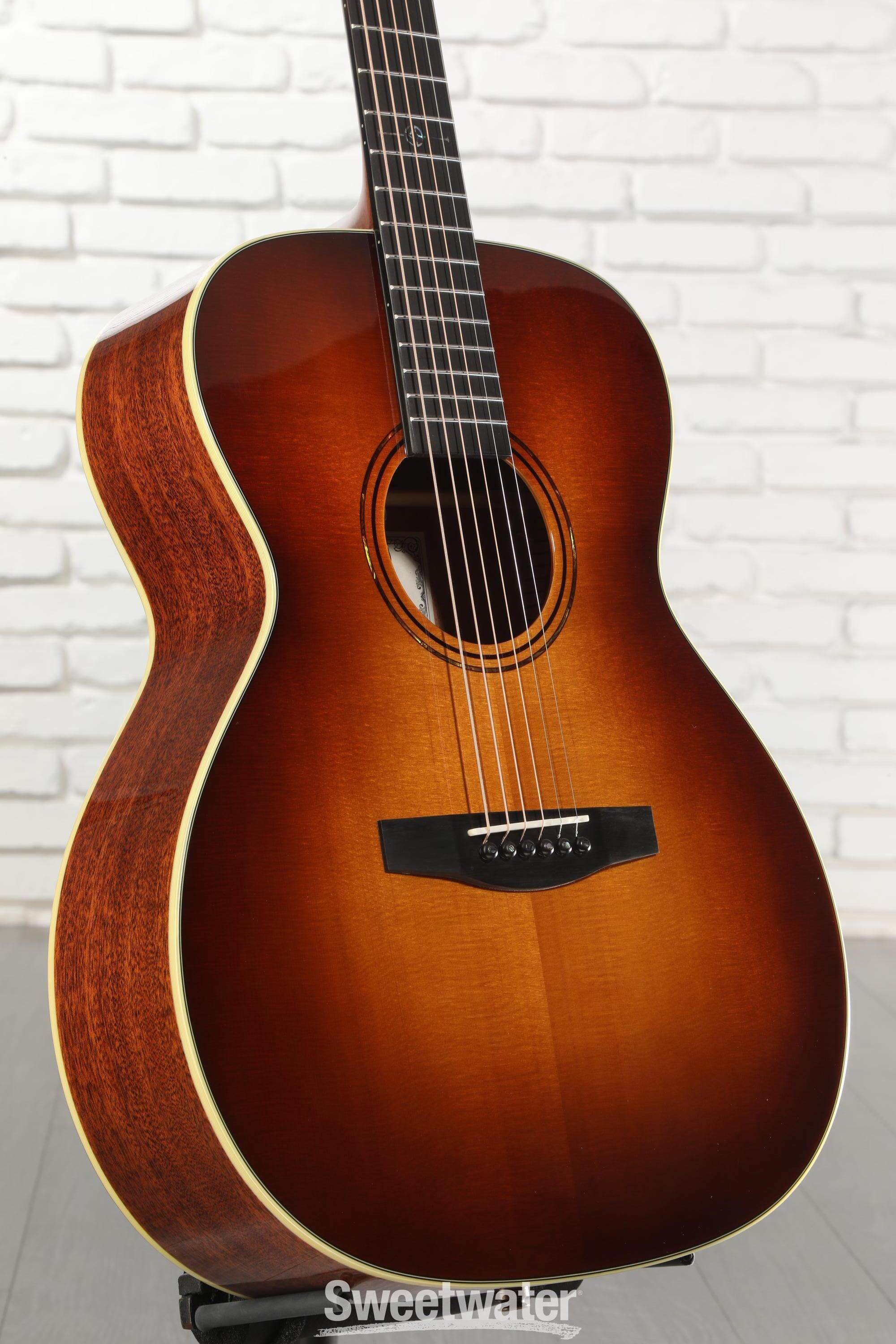 Photo of Alvarez LF60e Sunset Laureate Series Folk/OM Acoustic-electric Guitar - Sunset