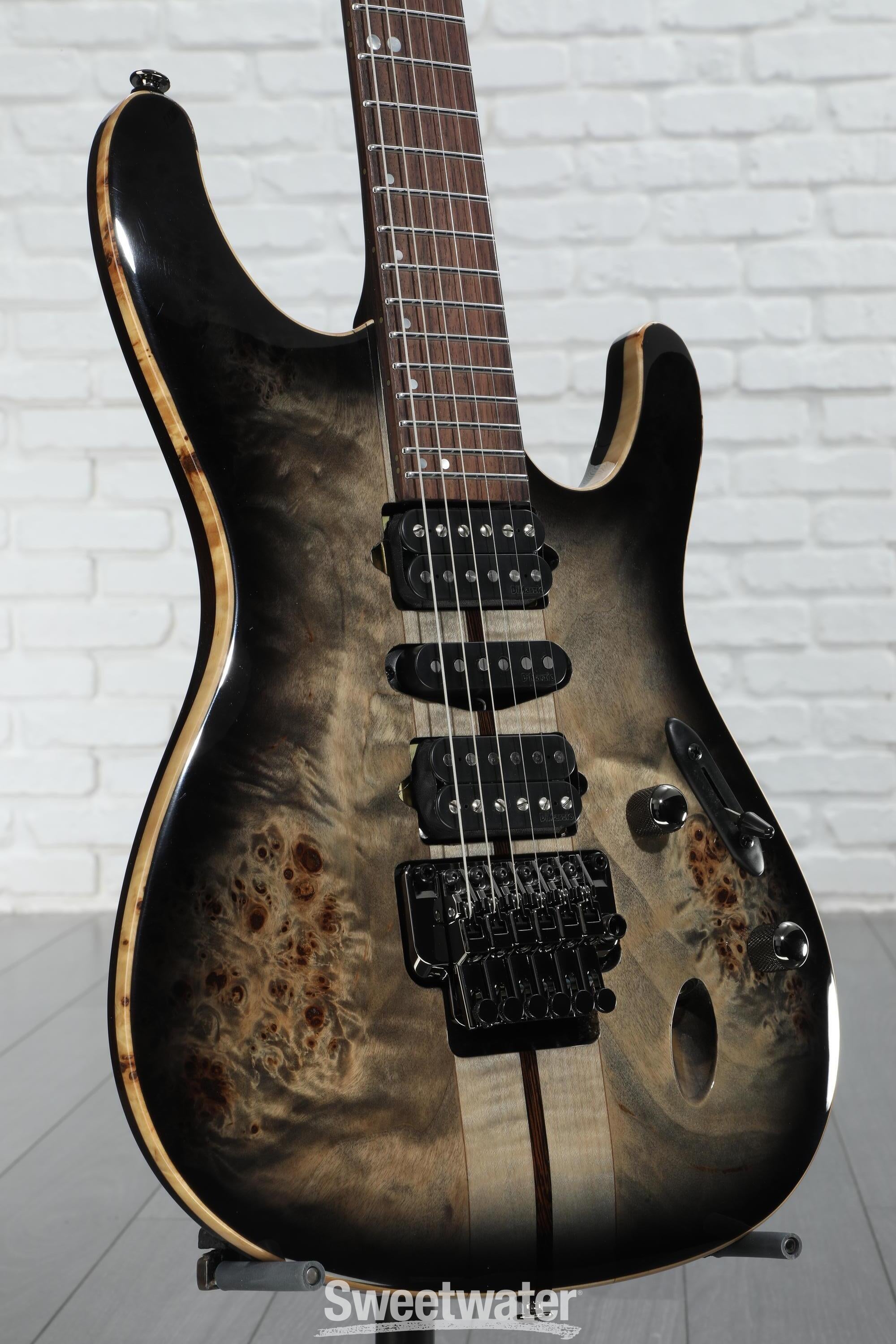【即購入OK】Ibanez Premium S series S1070PBZ Ibanez Premium S1070PBZ Electric Guitar - Charcoal Black