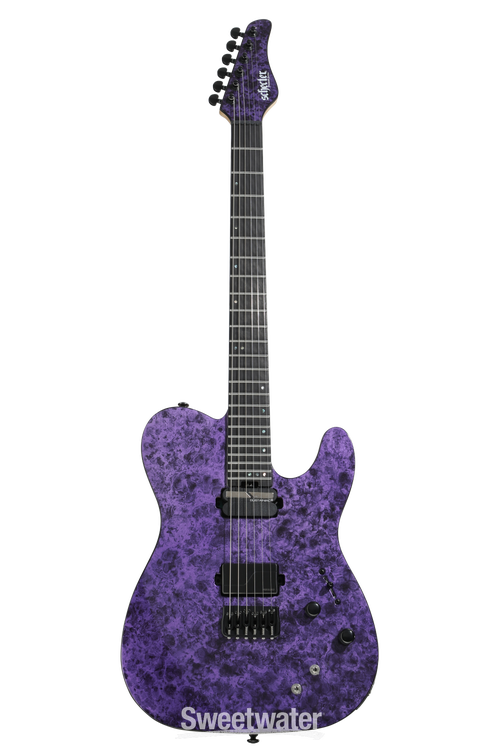 Schecter PT SLS Elite Electric Guitar - Purple Reign, Sweetwater