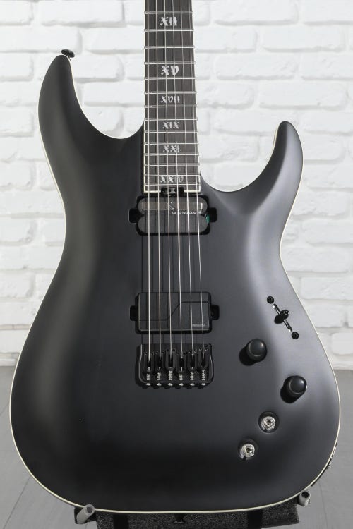 Schecter C-1 HT S SLS Evil Twin Electric Guitar - Satin Black