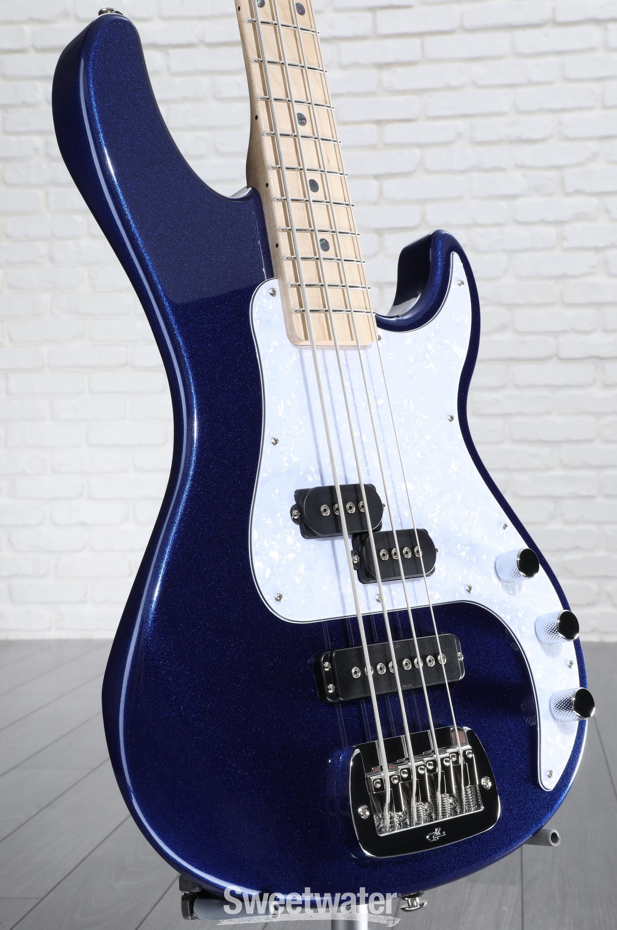 G&L 45th Anniversary Limited Edition SB-2 Bass Guitar - Sapphire Blue ...