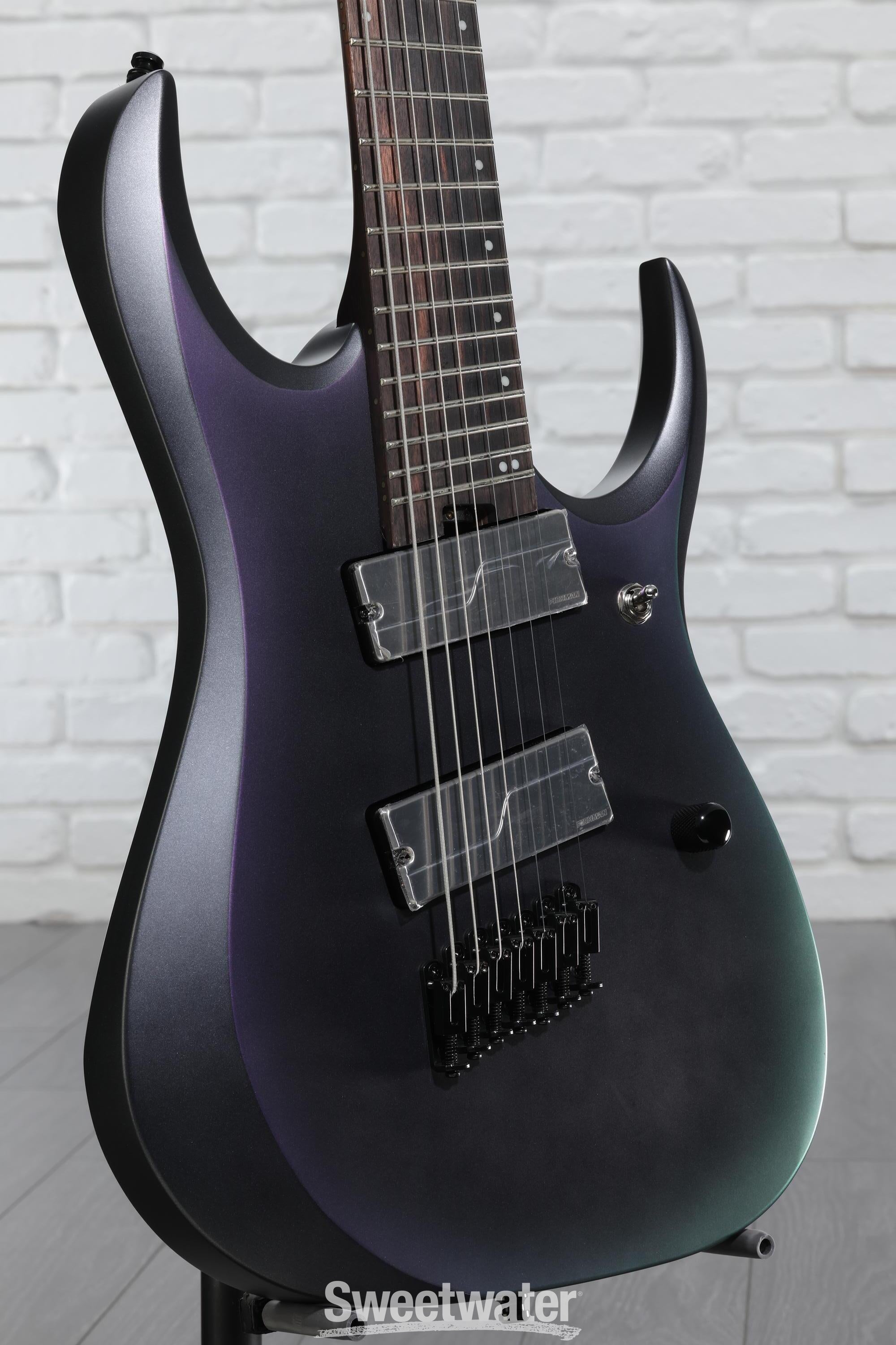Ibanez Axion Label RGD71ALMS - Black Aurora Burst Matte