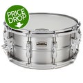 Photo of Yamaha Recording Custom Aluminum Snare Drum - 6.5 x 14-inch - Brushed