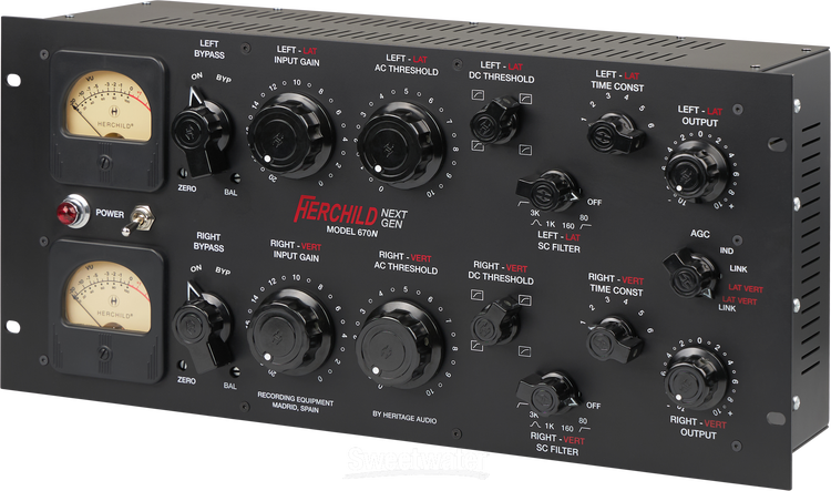Heritage Audio Herchild Next Gen 670N Stereo Tube Compressor
