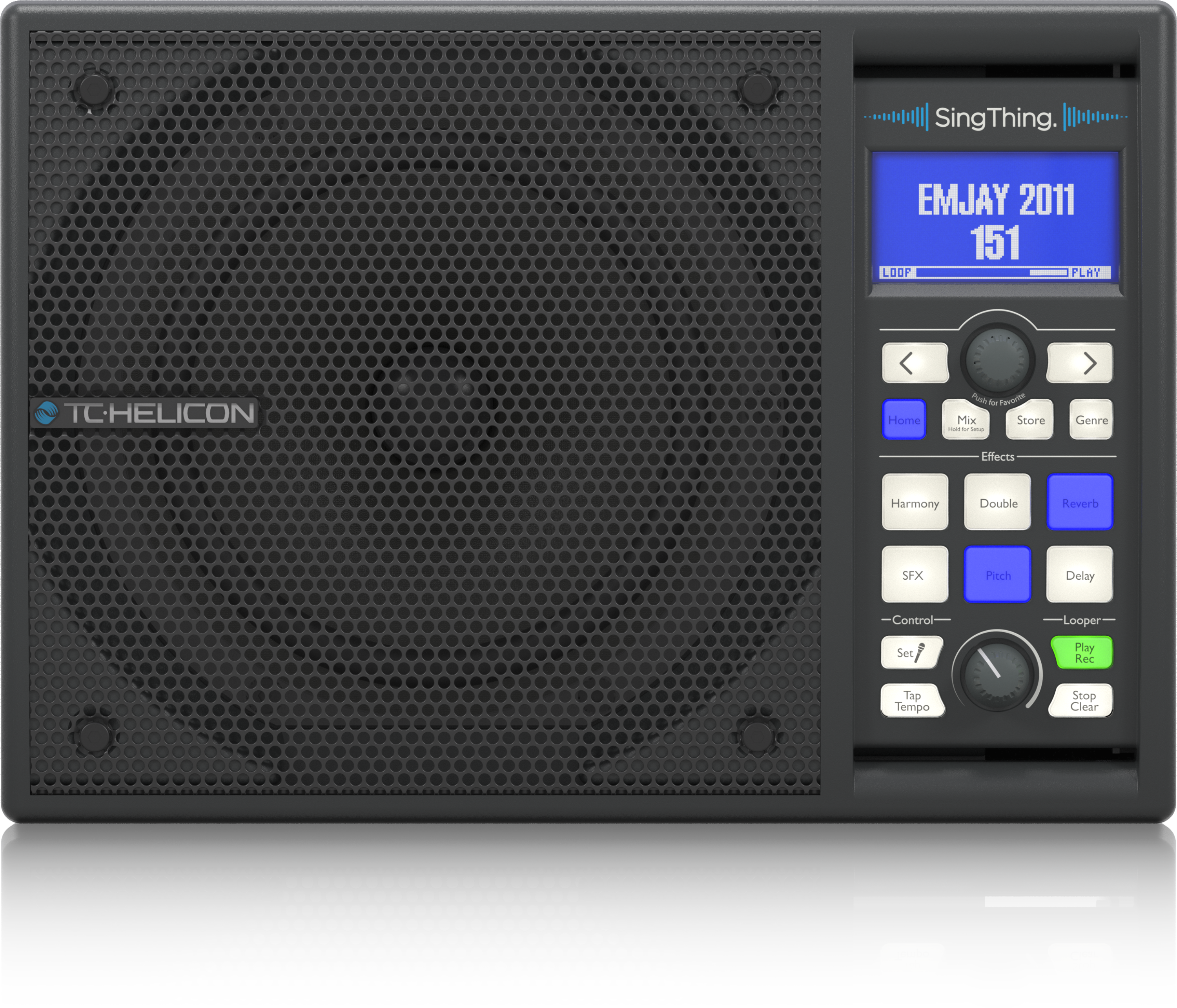 TC-Helicon SingThing Vocal Monitor and Processor | Sweetwater TC-Helicon SingThing Vocal Monitor and Processor | Sweetwater
