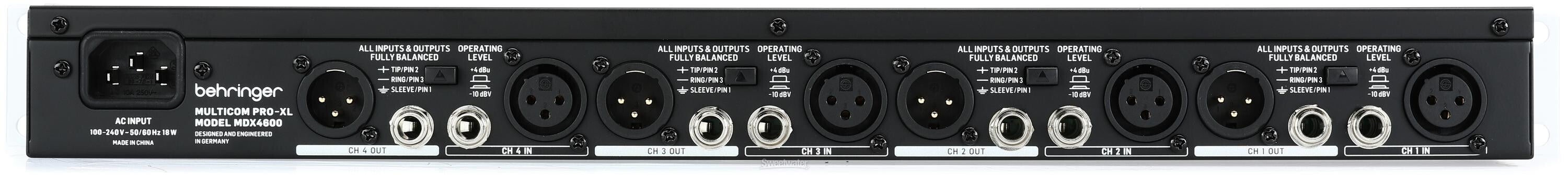 Behringer MULTICOM PRO-XL MDX4600 V2 | Sweetwater
