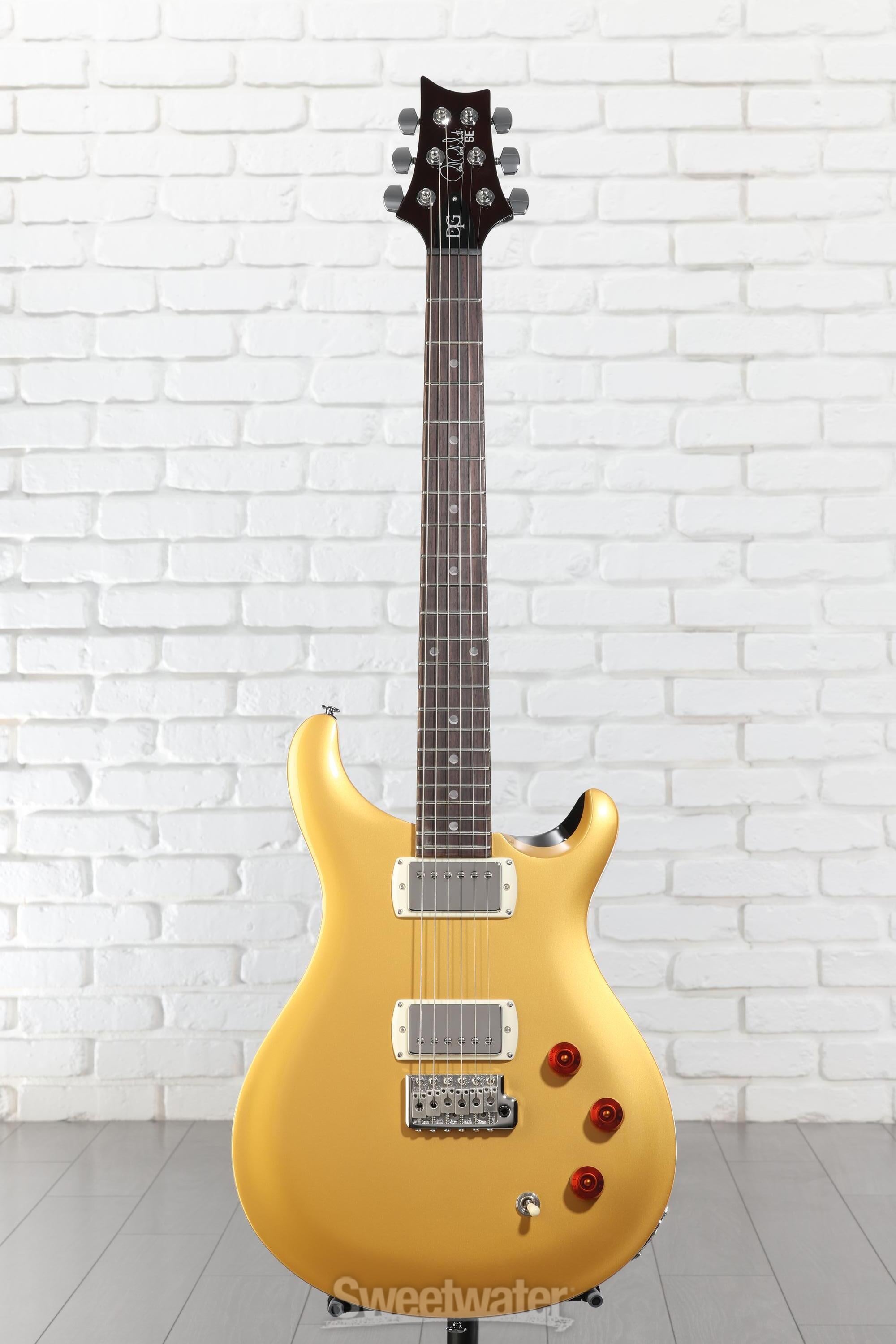 ギター PRS SE DGT Gold Top PRS SE DGT David Grissom Solidbody Electric Guitar - Gold Top