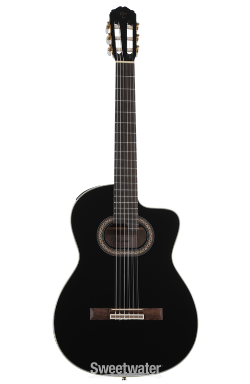 Takamine GC-6CE Nylon String Acoustic-Electric Guitar - Black