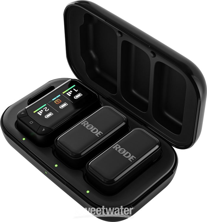 Rode Wireless Micro Camera Microphone Kit - USB-C, Black | Sweetwater